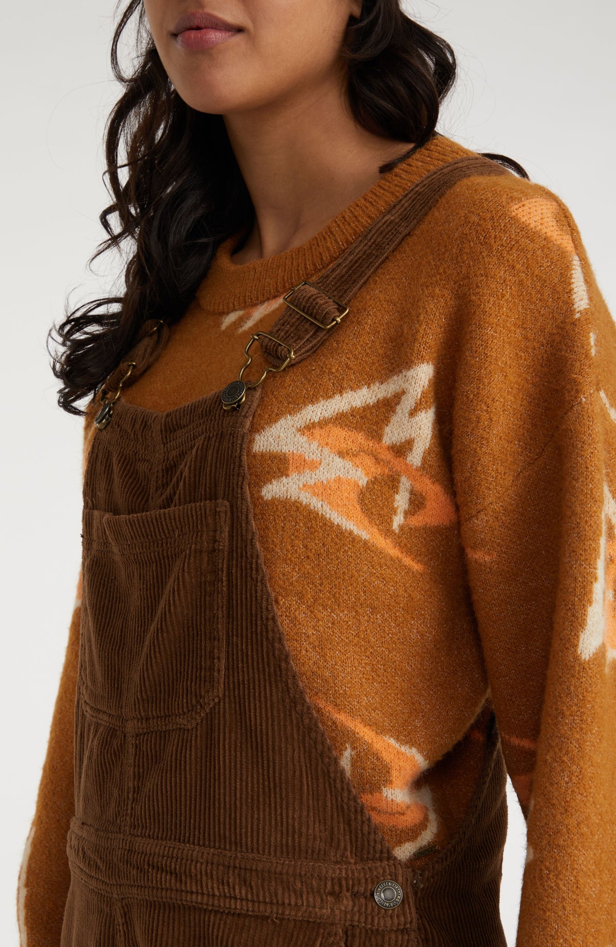 KOA CORD DUNGAREE PANT