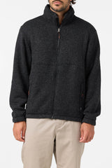 MOCK NECK ZIP FLEECE