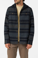 HOODED LINED FLANNEL