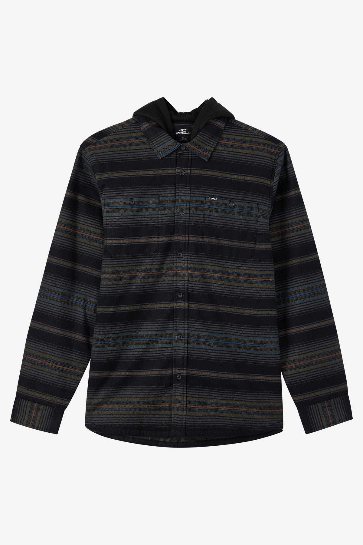 HOODED LINED FLANNEL