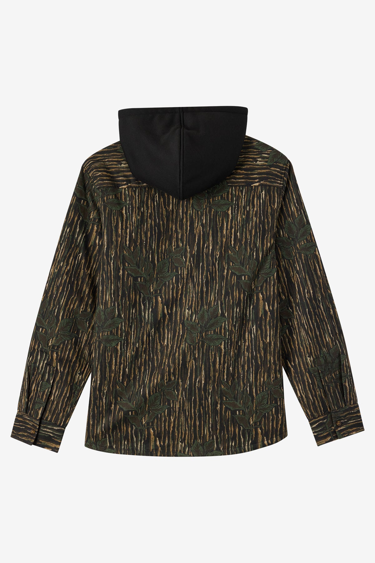 HOODED LINED FLANNEL