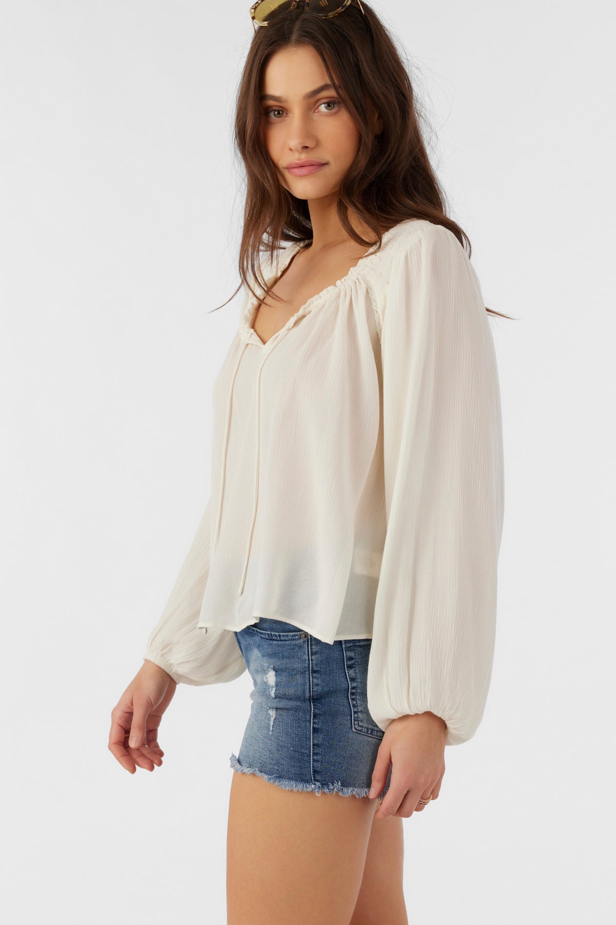 RIVER WOVEN TOP