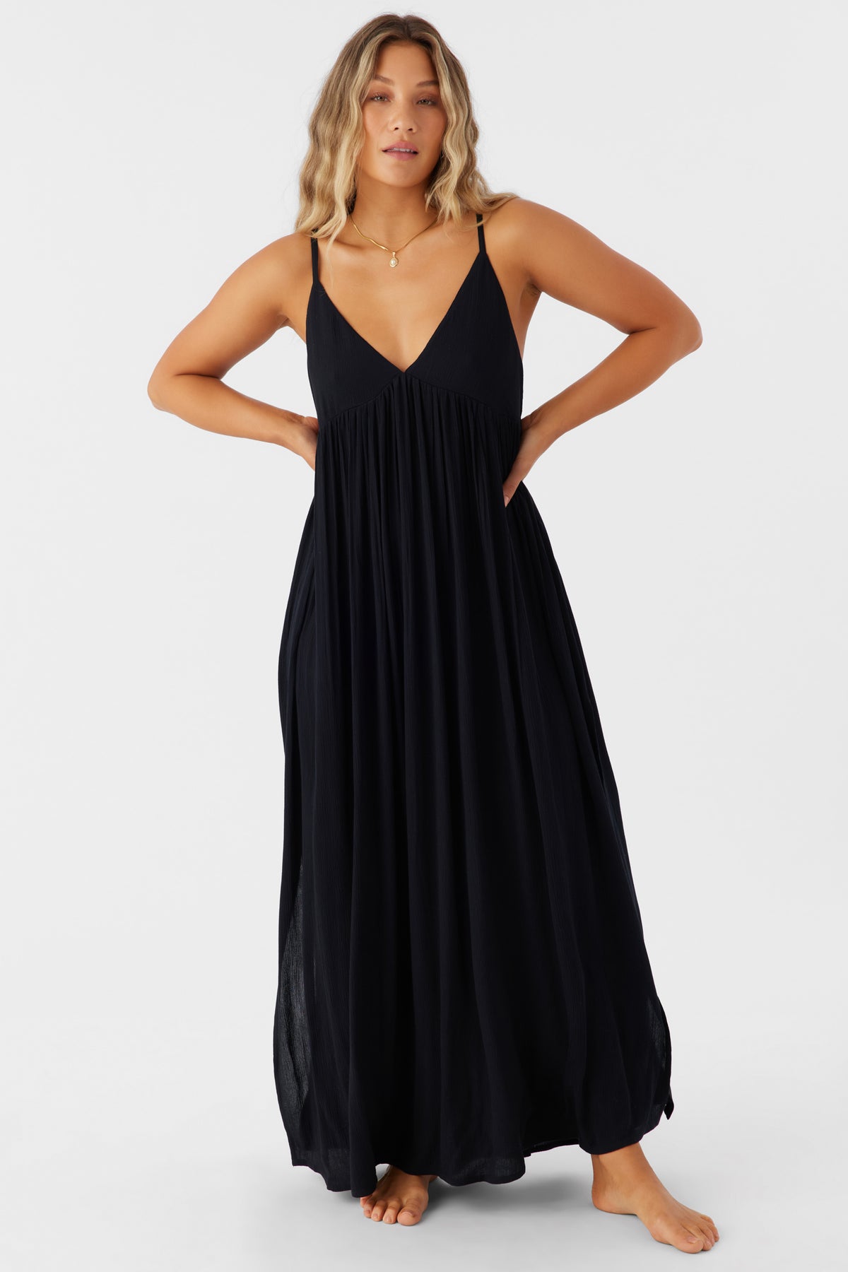 SALTWATER SOLIDS MAXI COVER UP