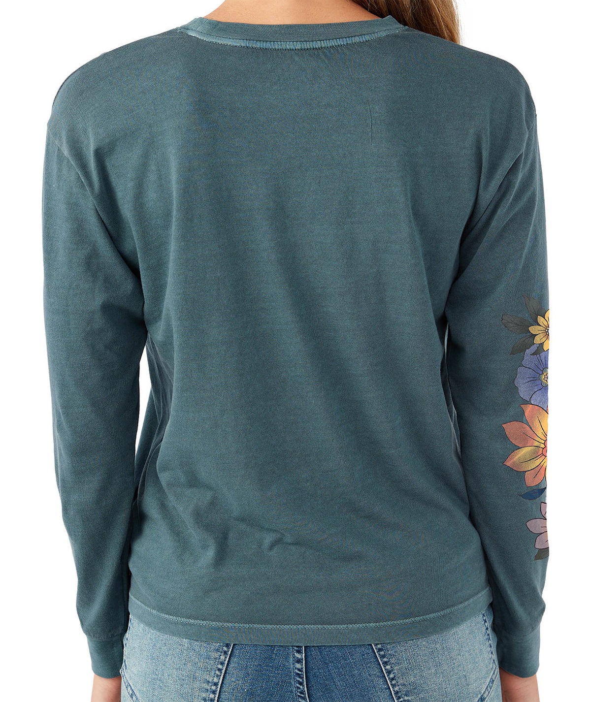 TATUM FLORAL LONG SLEEVE TEE