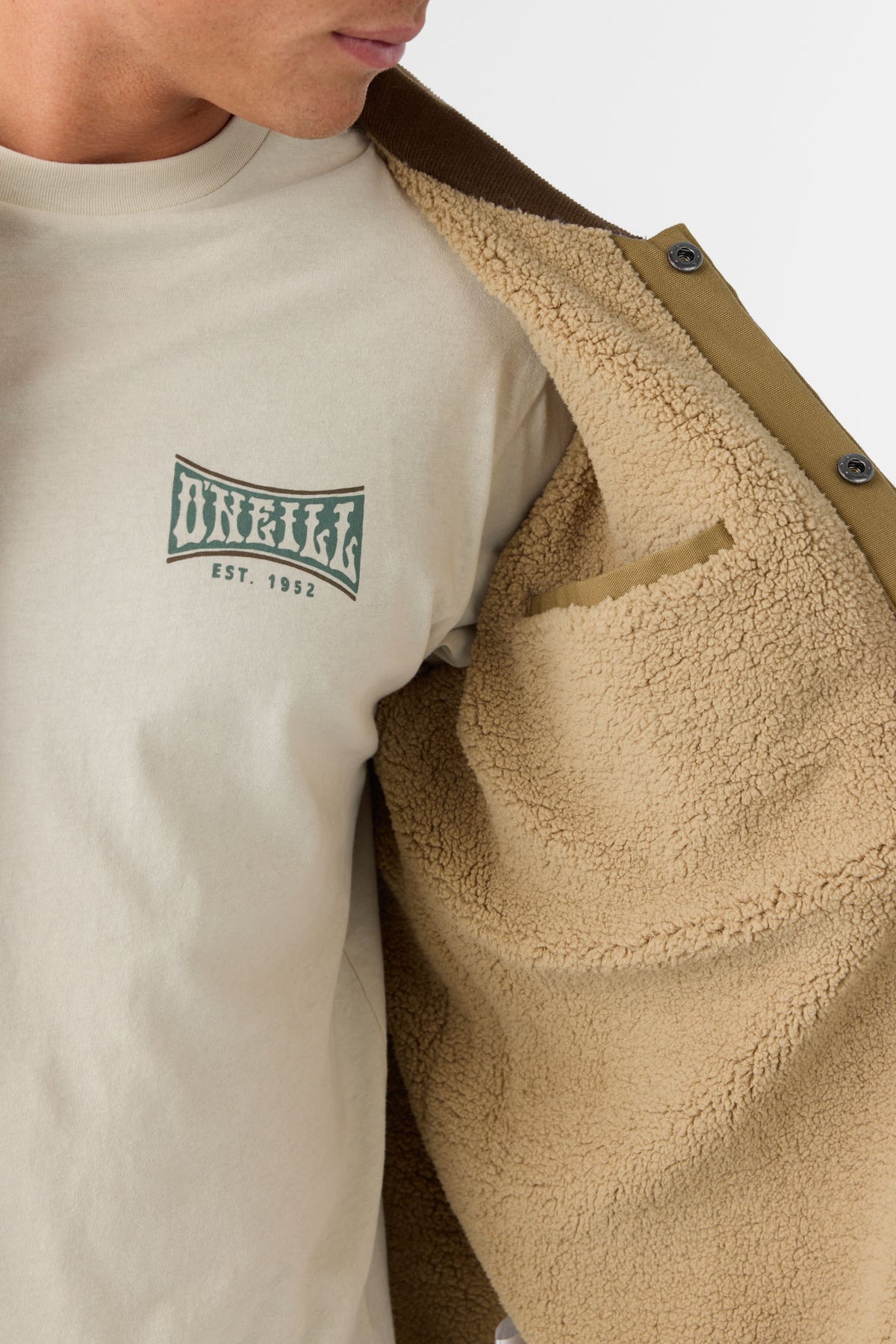 BRONSEN HIGH PILE LINED JACKET