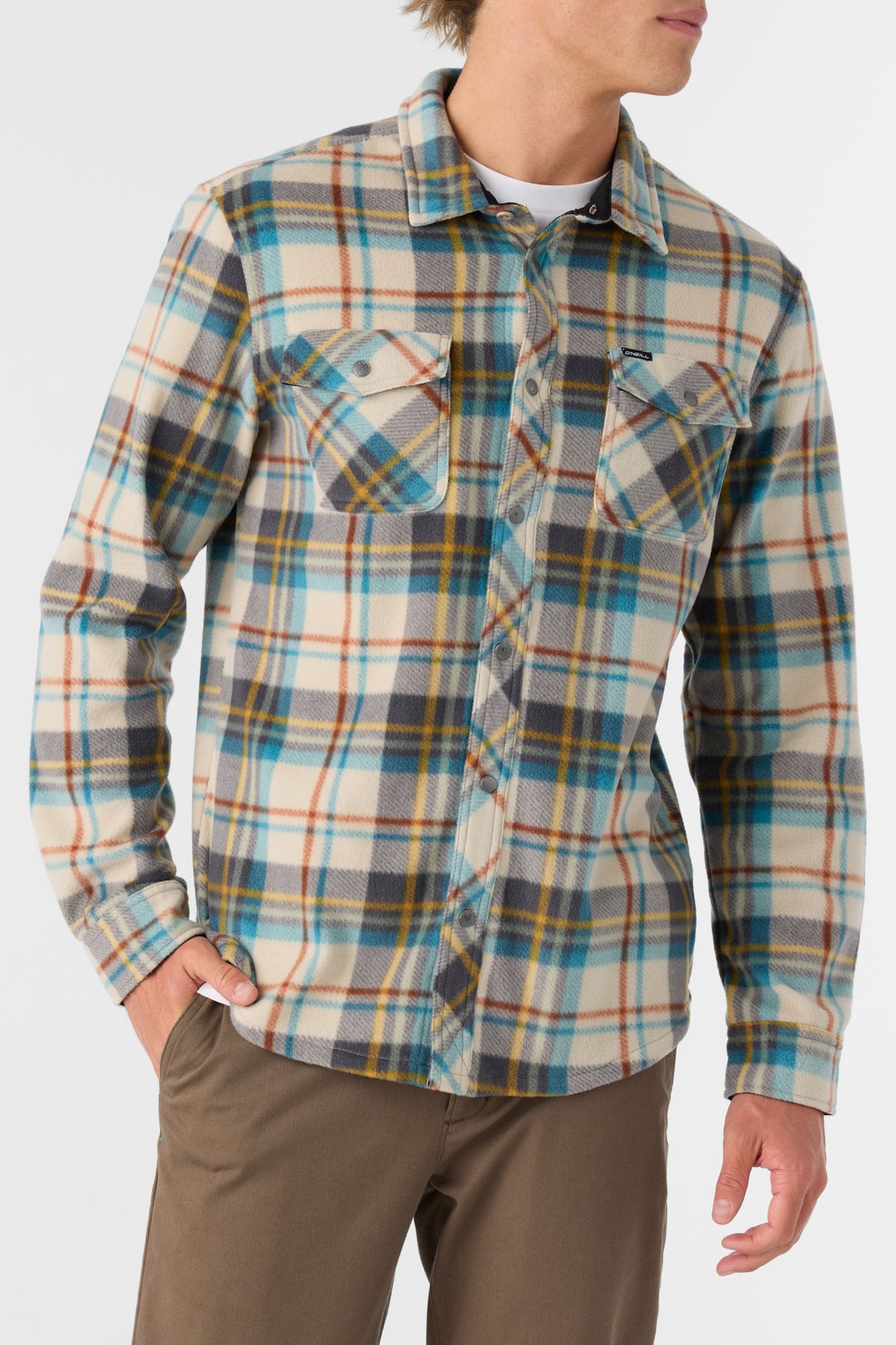 GLACIER PLAID SUPERFLEECE