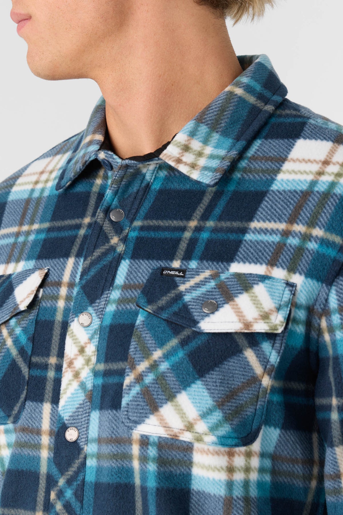 GLACIER PLAID SUPERFLEECE
