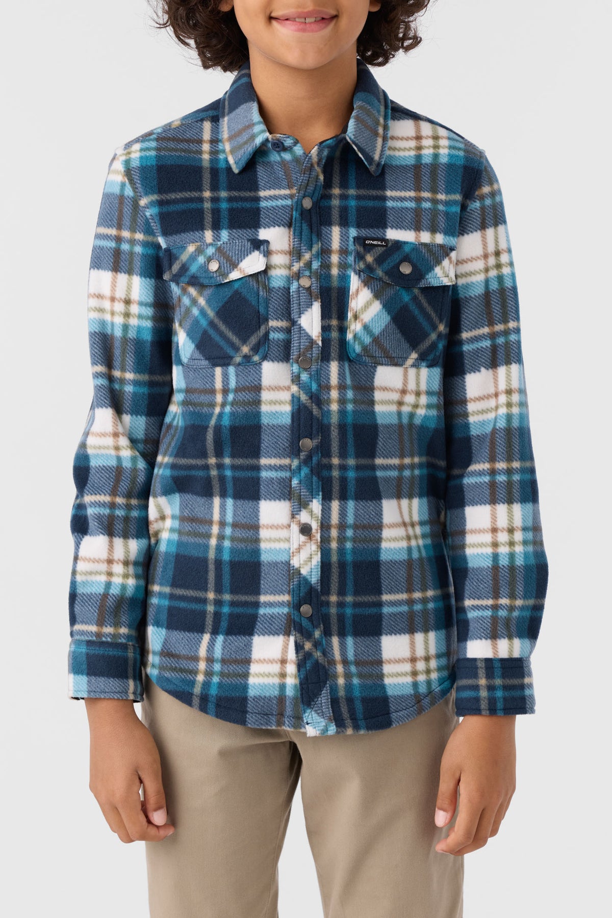 GLACIER PLAID SUPERFLEECE