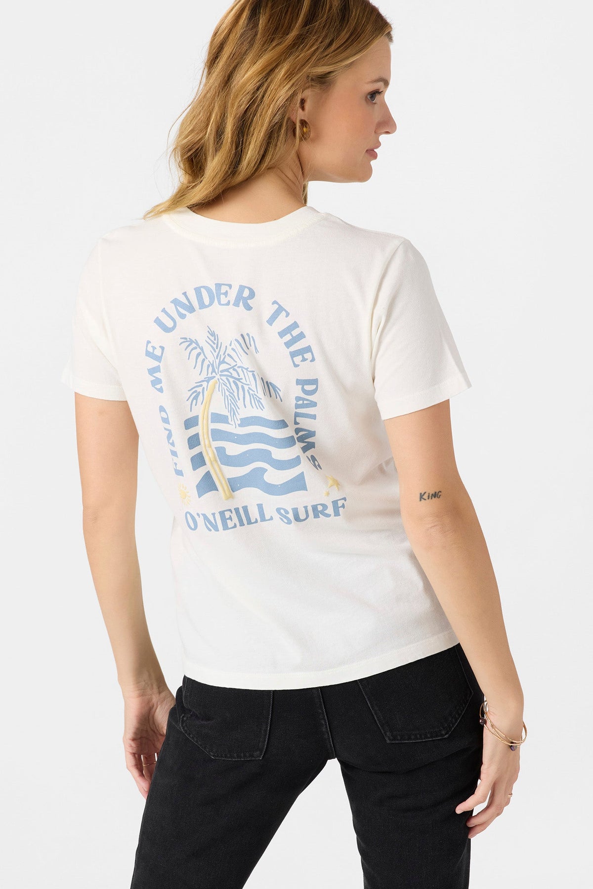 PALM TREE SHORE TEE