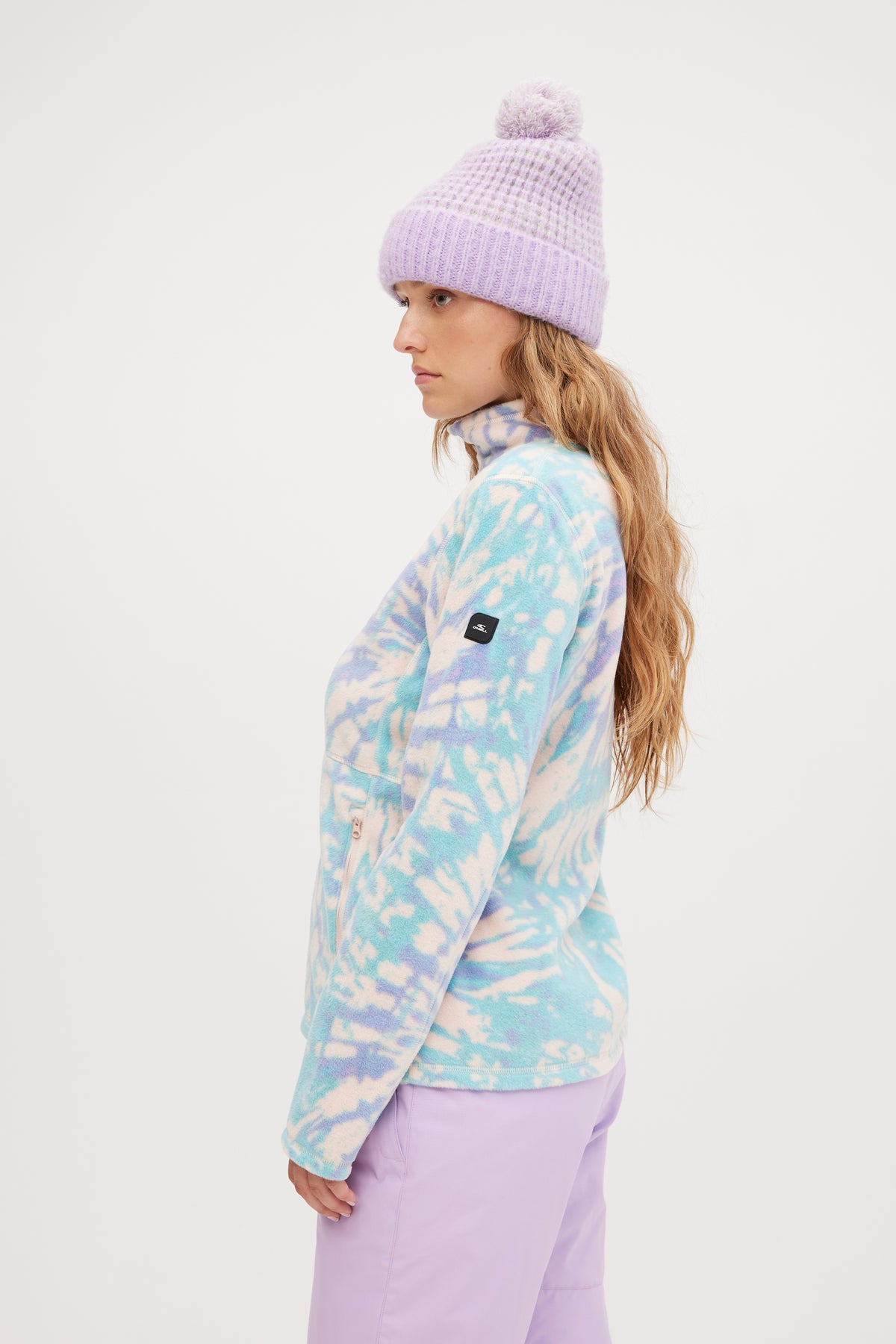 CLIME PRINTED FZ FLEECE