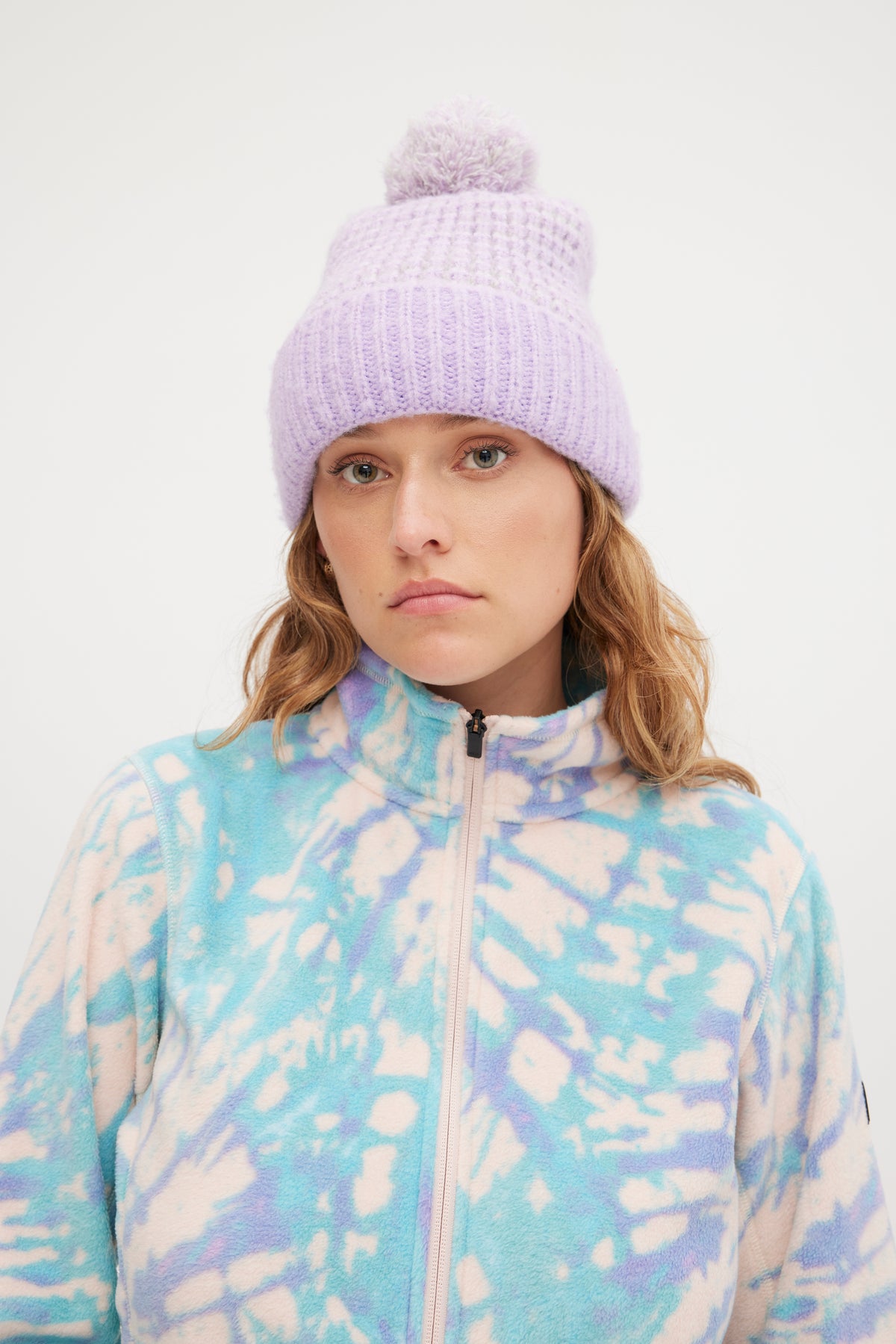 CLIME PRINTED FZ FLEECE