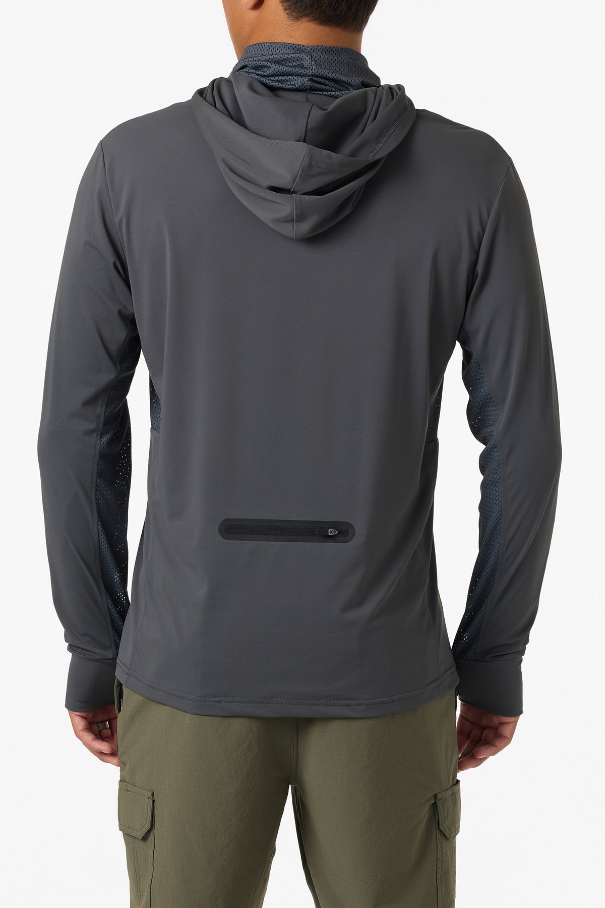 TRVLR UPF ELEVATED HOODED LONG SLEEVE