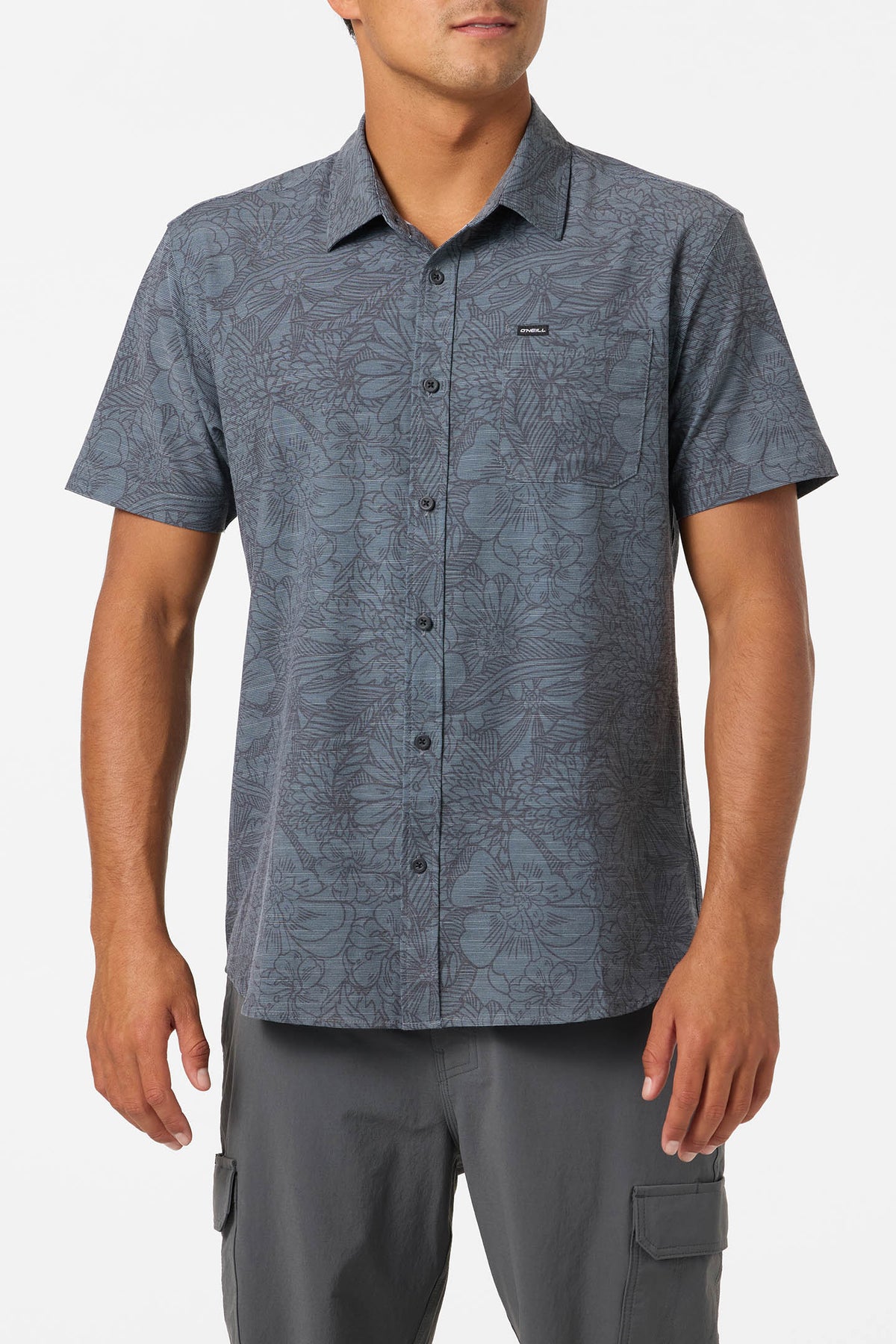 UPF SLUB STANDARD SHORT SLEEVE WOVEN SHIRT