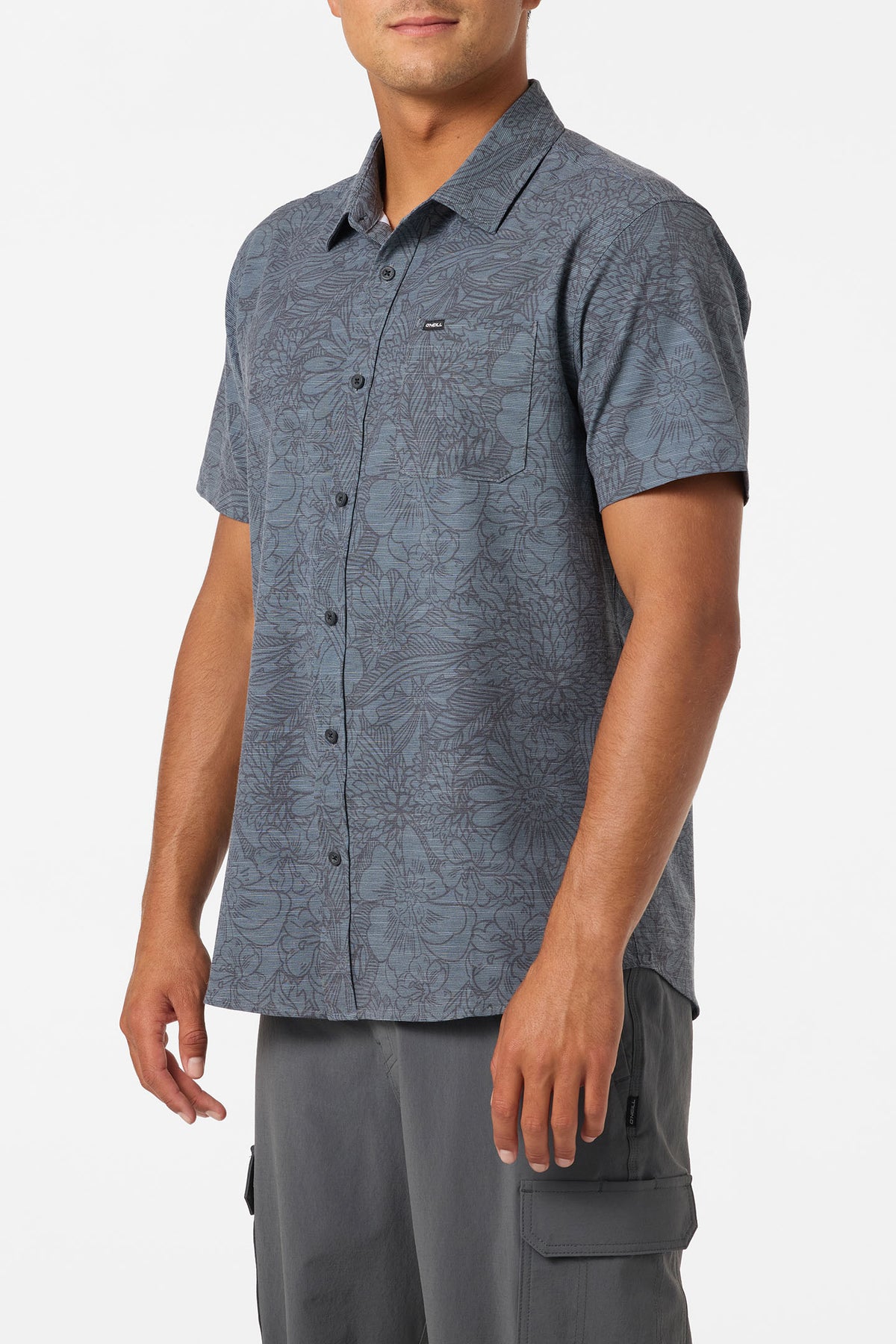 UPF SLUB STANDARD SHORT SLEEVE WOVEN SHIRT