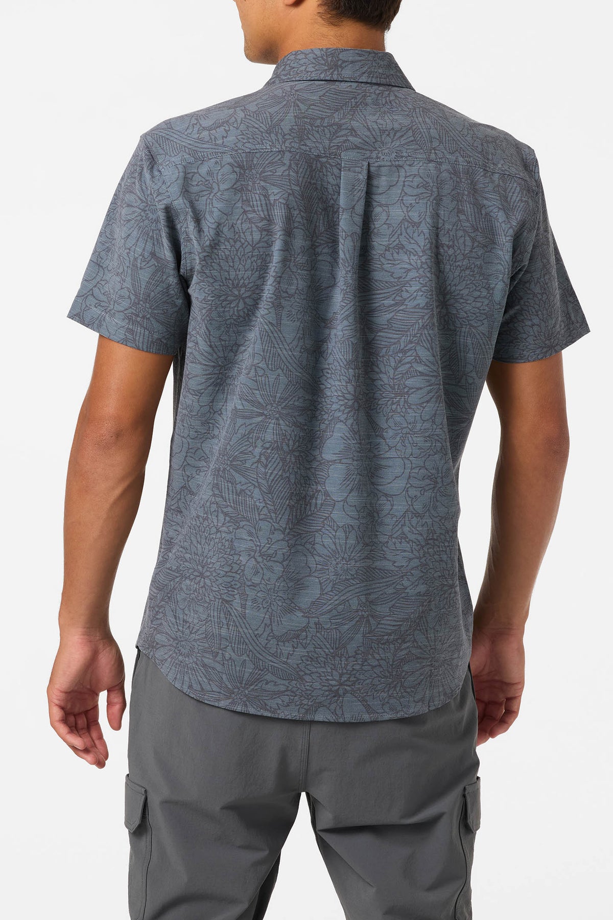 UPF SLUB STANDARD SHORT SLEEVE WOVEN SHIRT