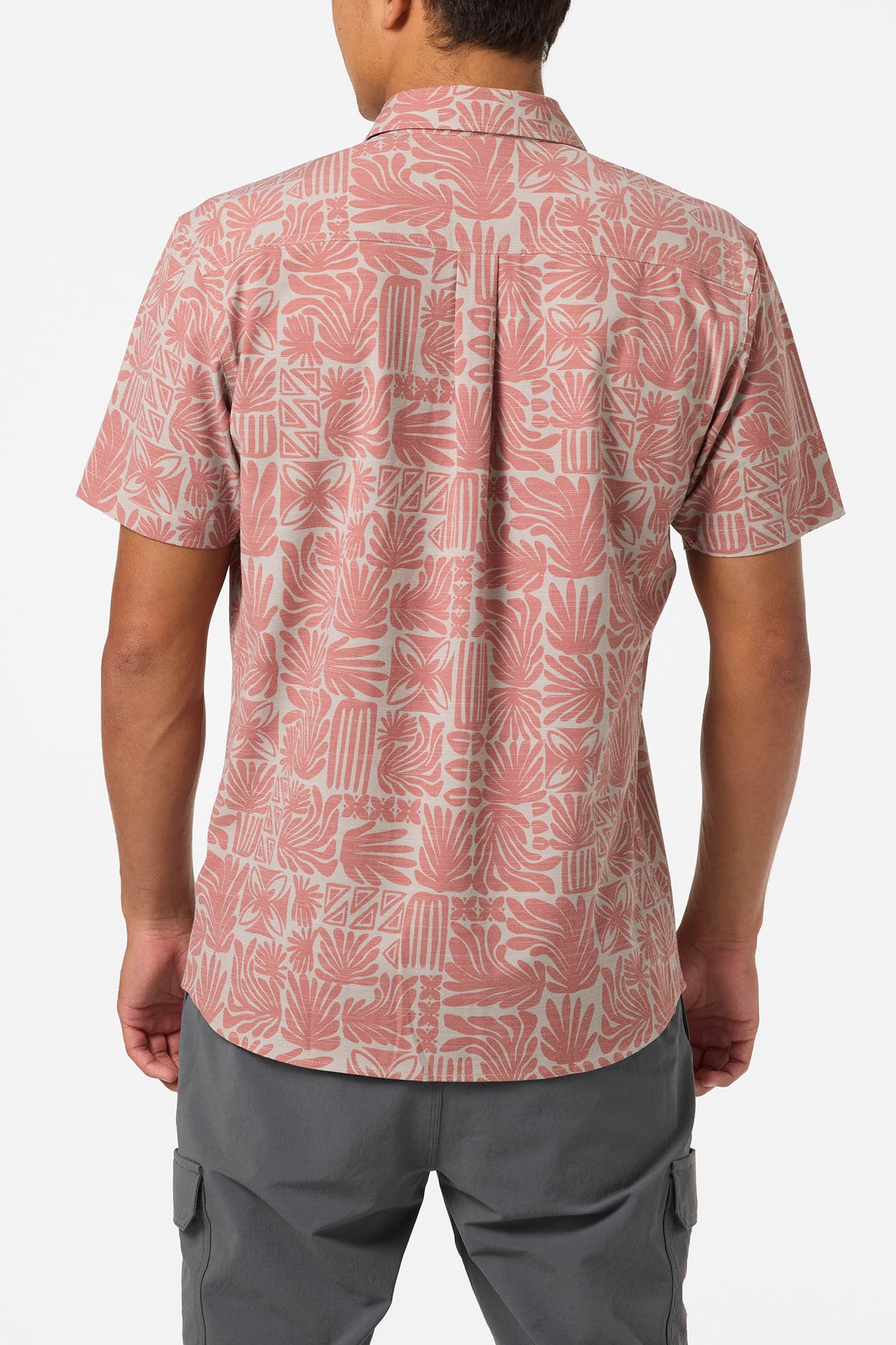 UPF SLUB STANDARD SHORT SLEEVE WOVEN SHIRT