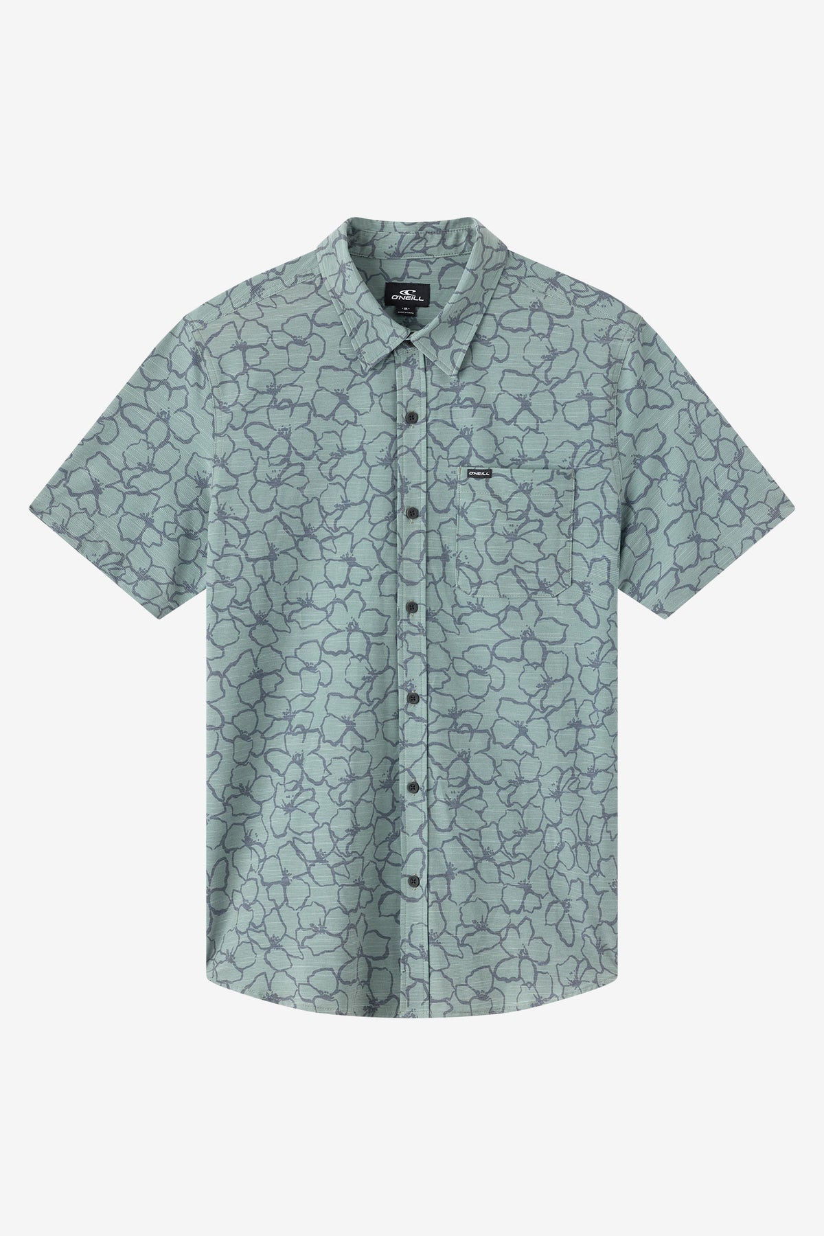 UPF SLUB RELAXED SHORT SLEEVE WOVEN SHIRT