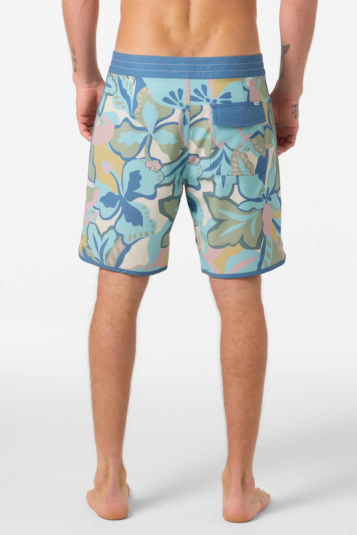 OG PRINT SCALLOP 18'' BOARDSHORT