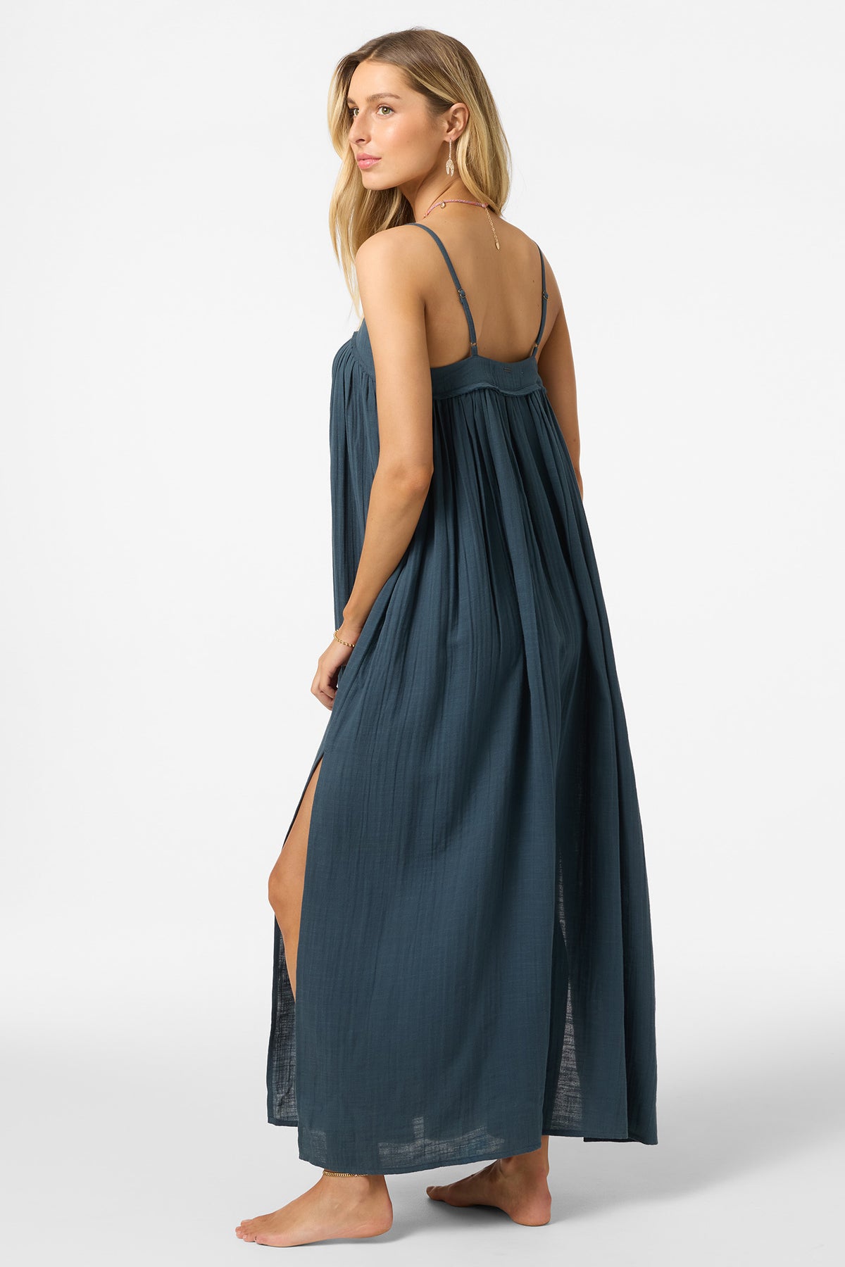 SALTWATER SOLIDS SAI MAXI COVERUP DRESS