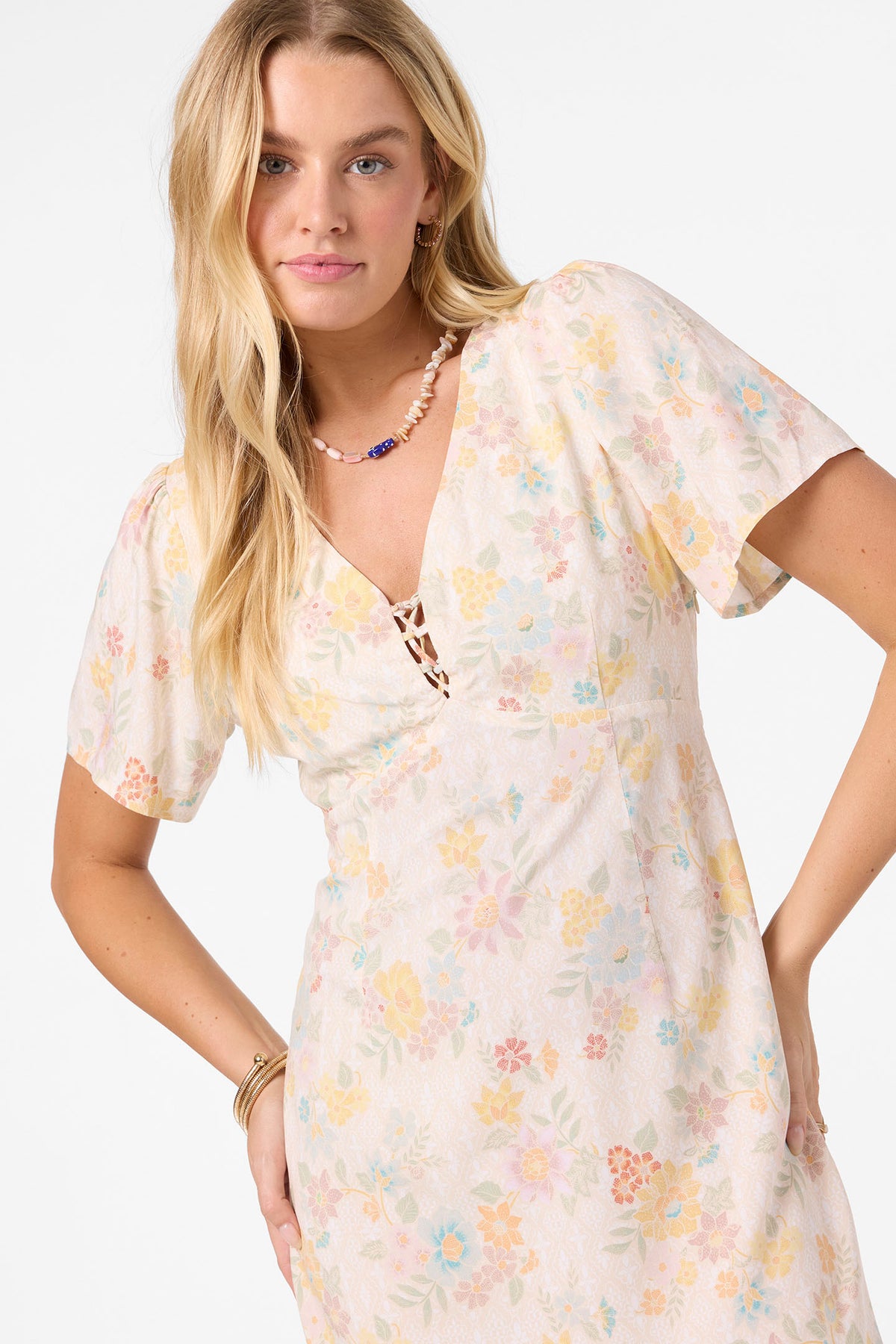 ROBIN FLORAL MINI DRESS