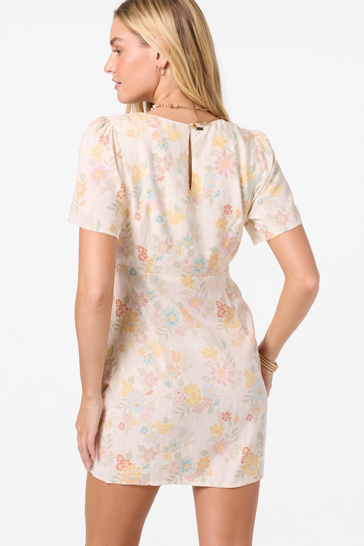 ROBIN FLORAL MINI DRESS