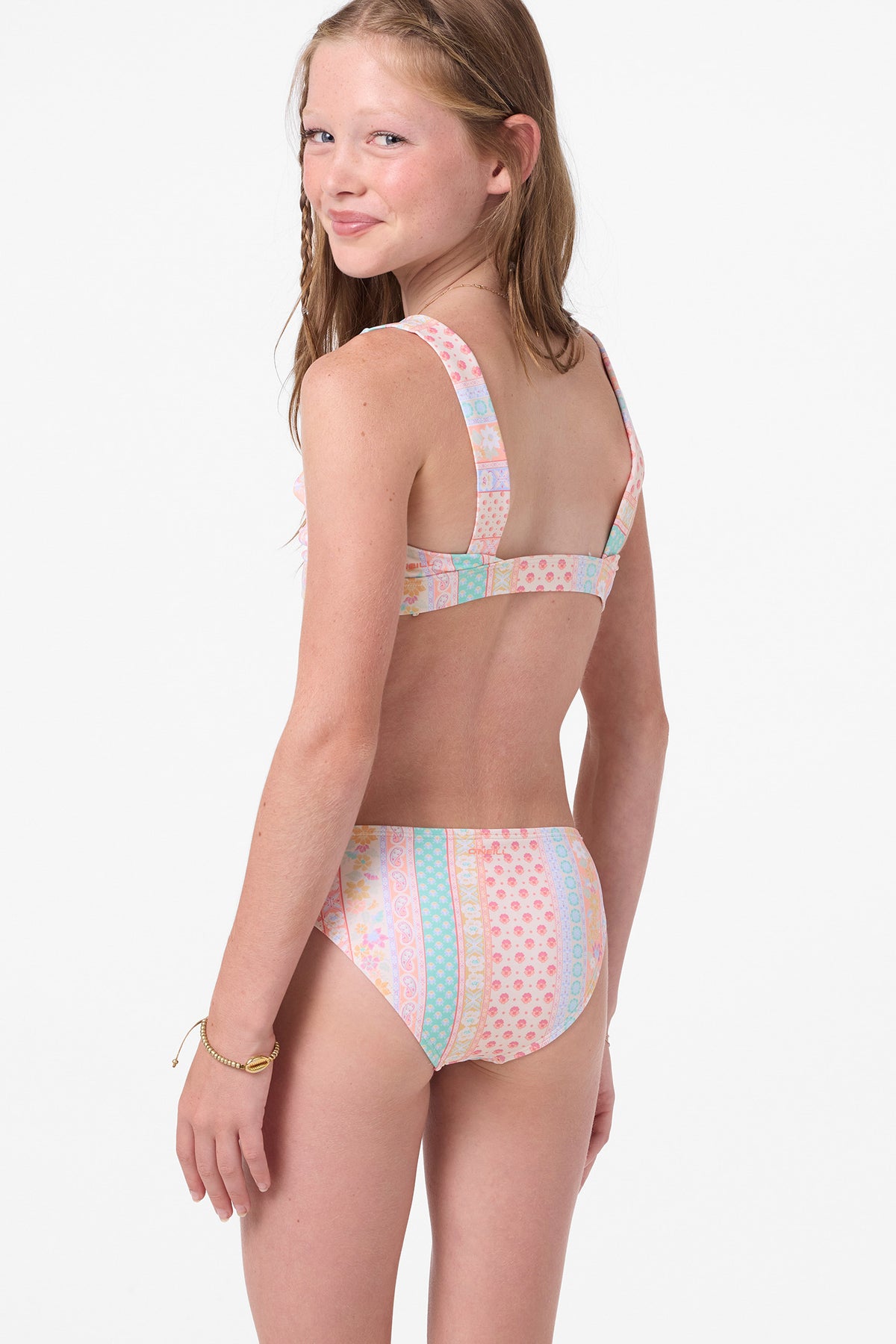 BALI FLORAL SQUARE NECK TANK SET