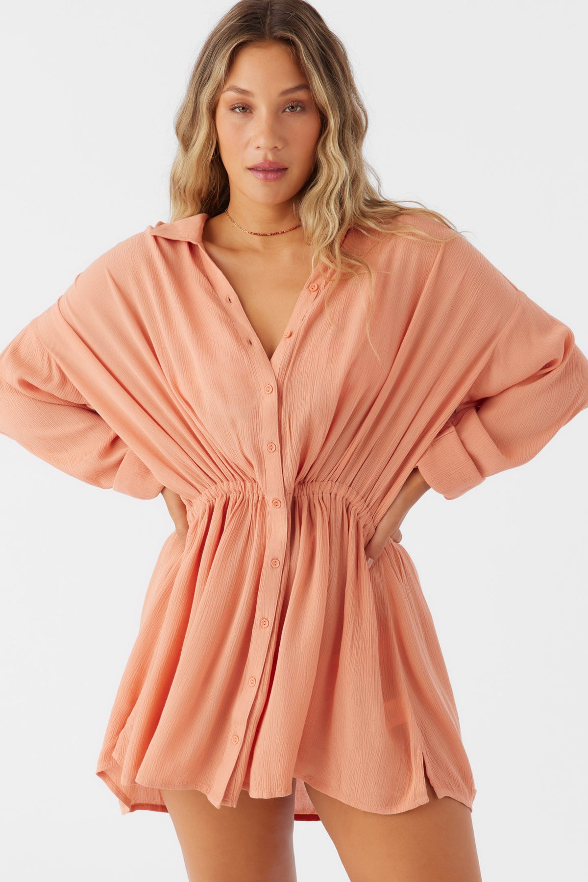 CAMI MINI COVERUP DRESS