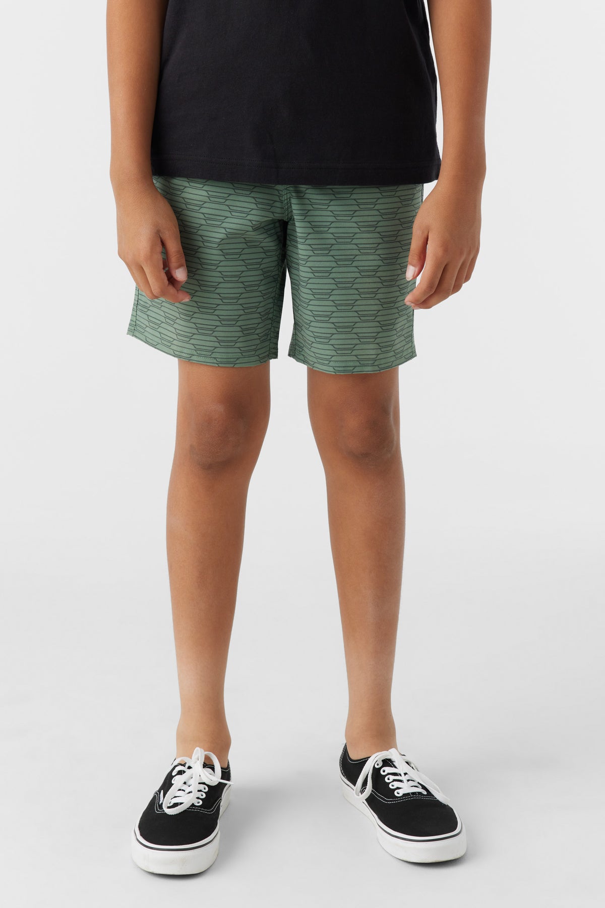 STOCKTON E- WAIST 16'' HYBRID SHORT
