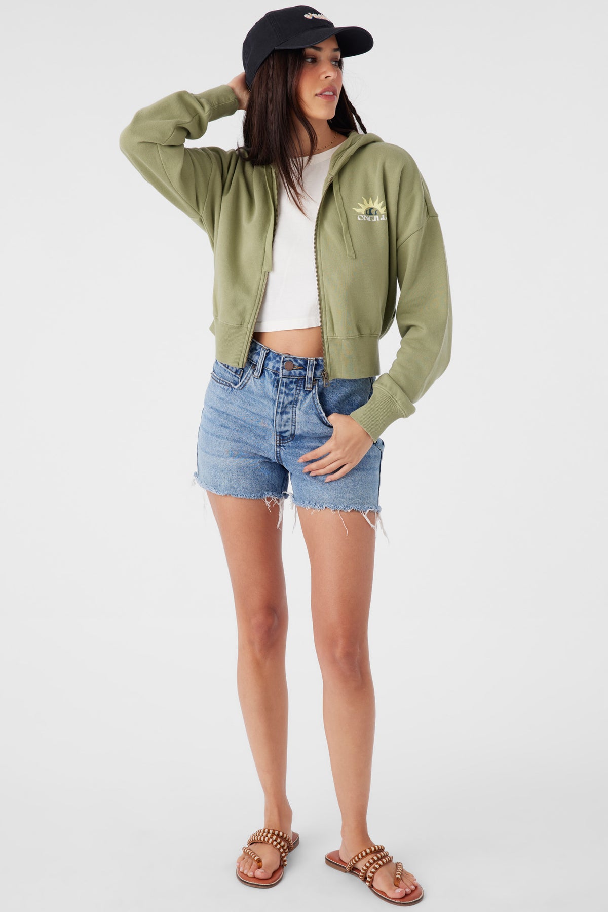 DARCIE ZIP HOODIE