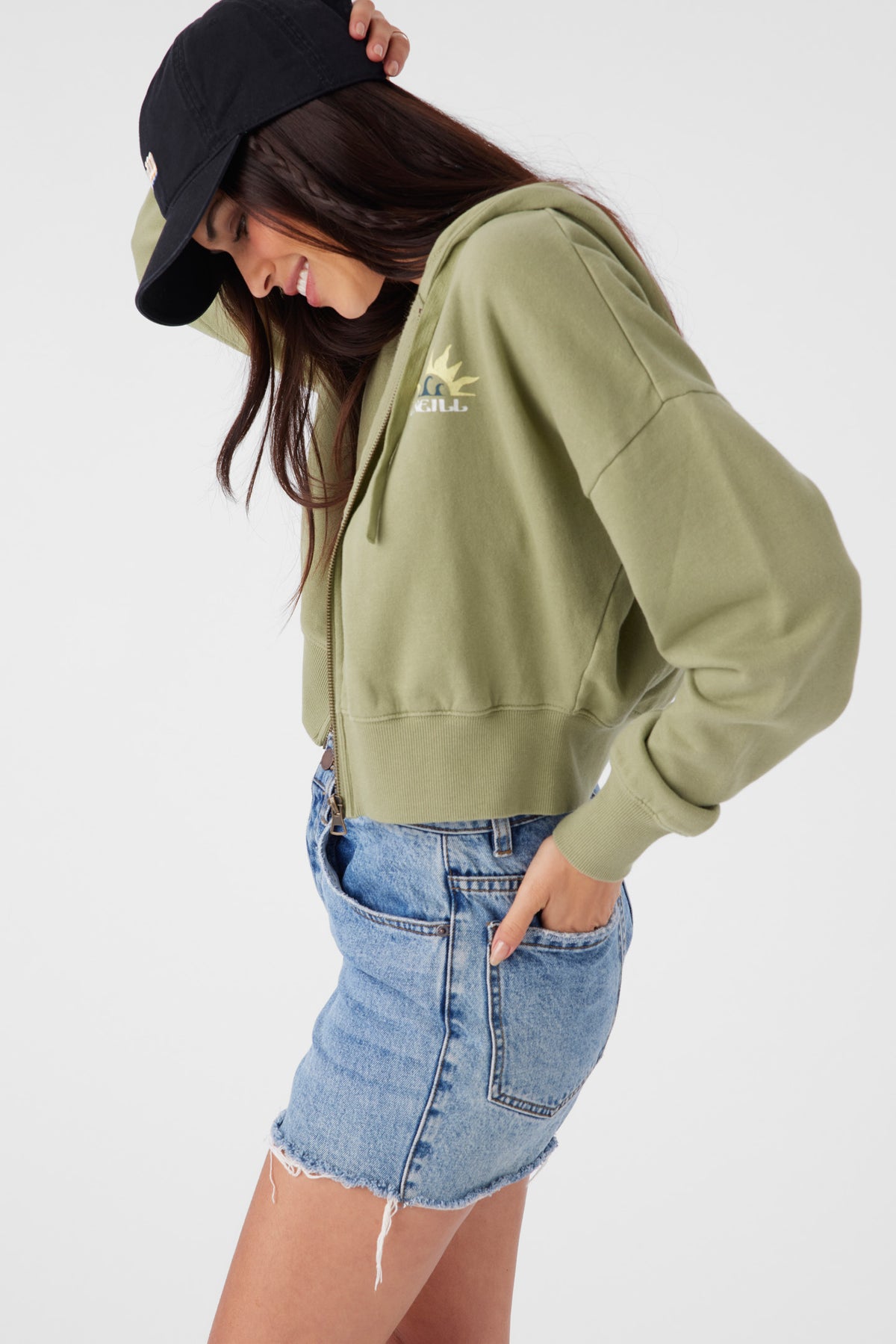 DARCIE ZIP HOODIE