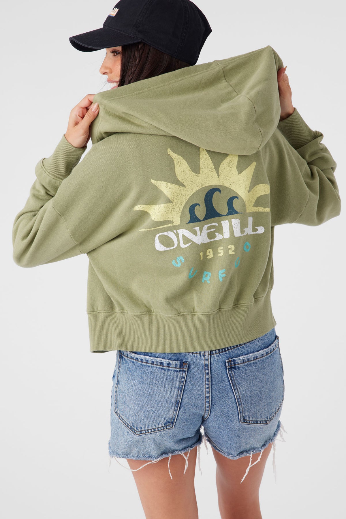 DARCIE ZIP HOODIE
