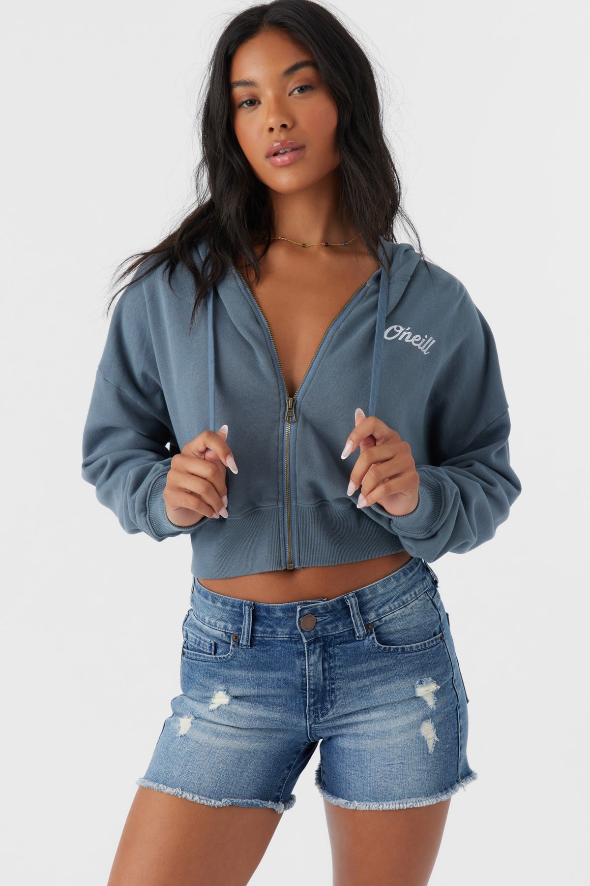 DARCIE ZIP HOODIE
