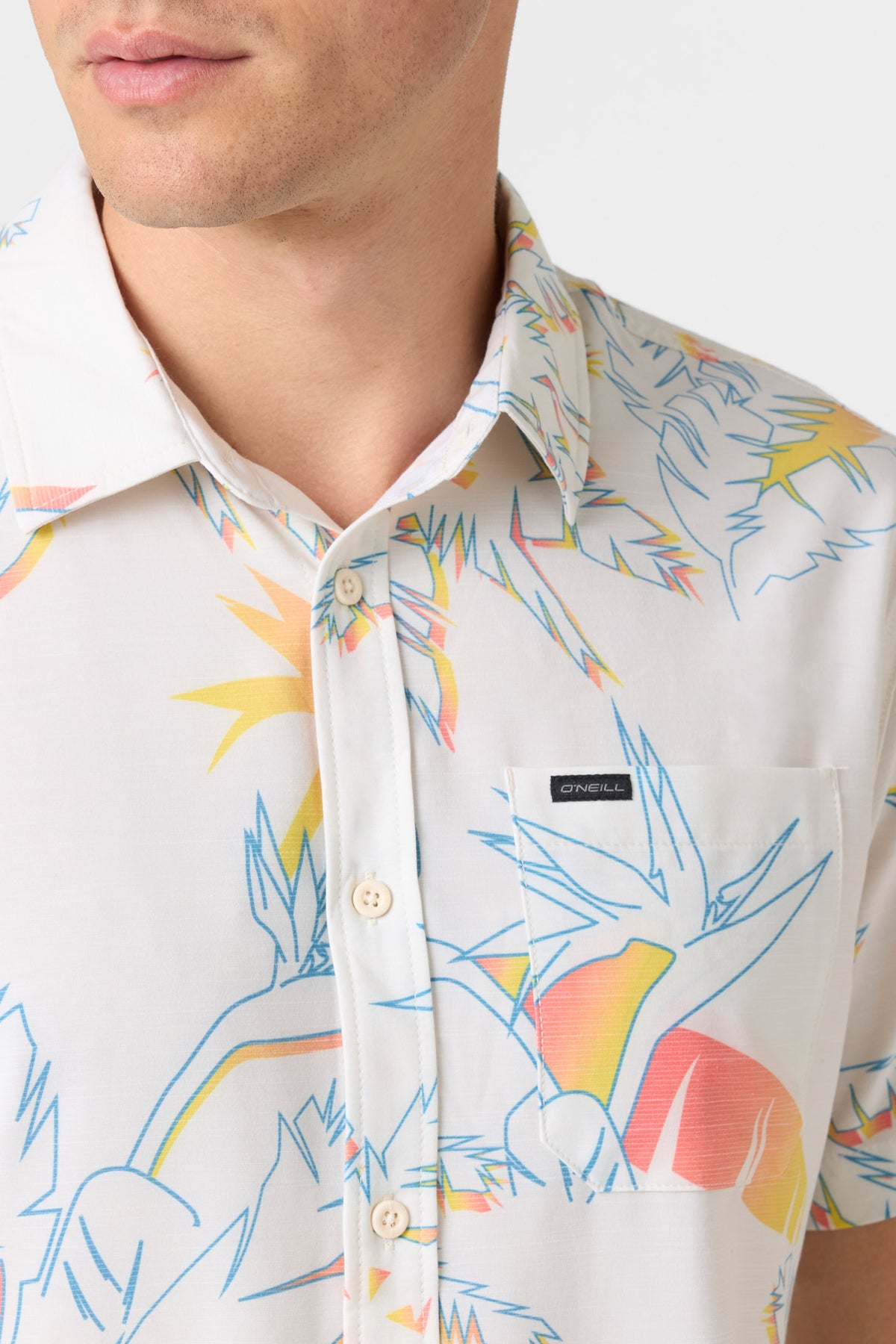 TRVLR UPF TRAVERSE SLUB SHORT SLEEVE