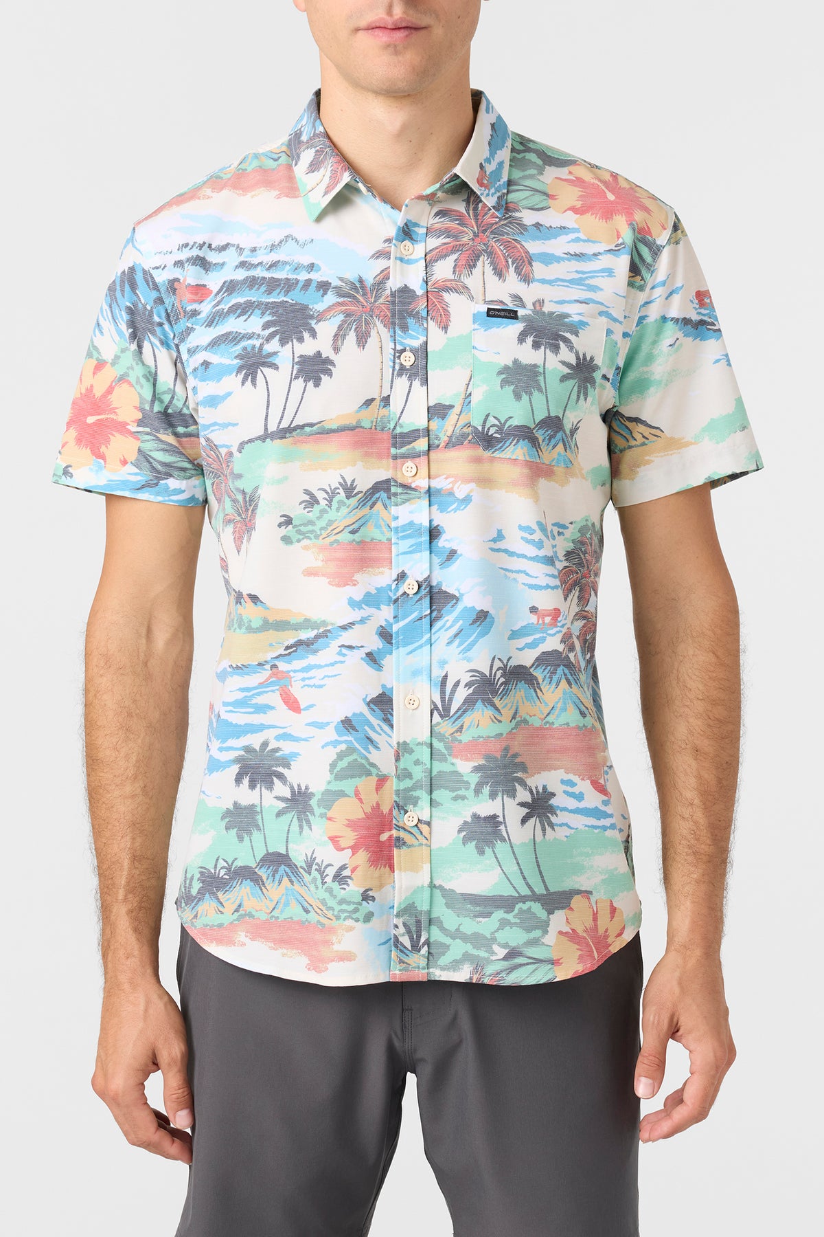 TRVLR UPF TRAVERSE SLUB SHORT SLEEVE