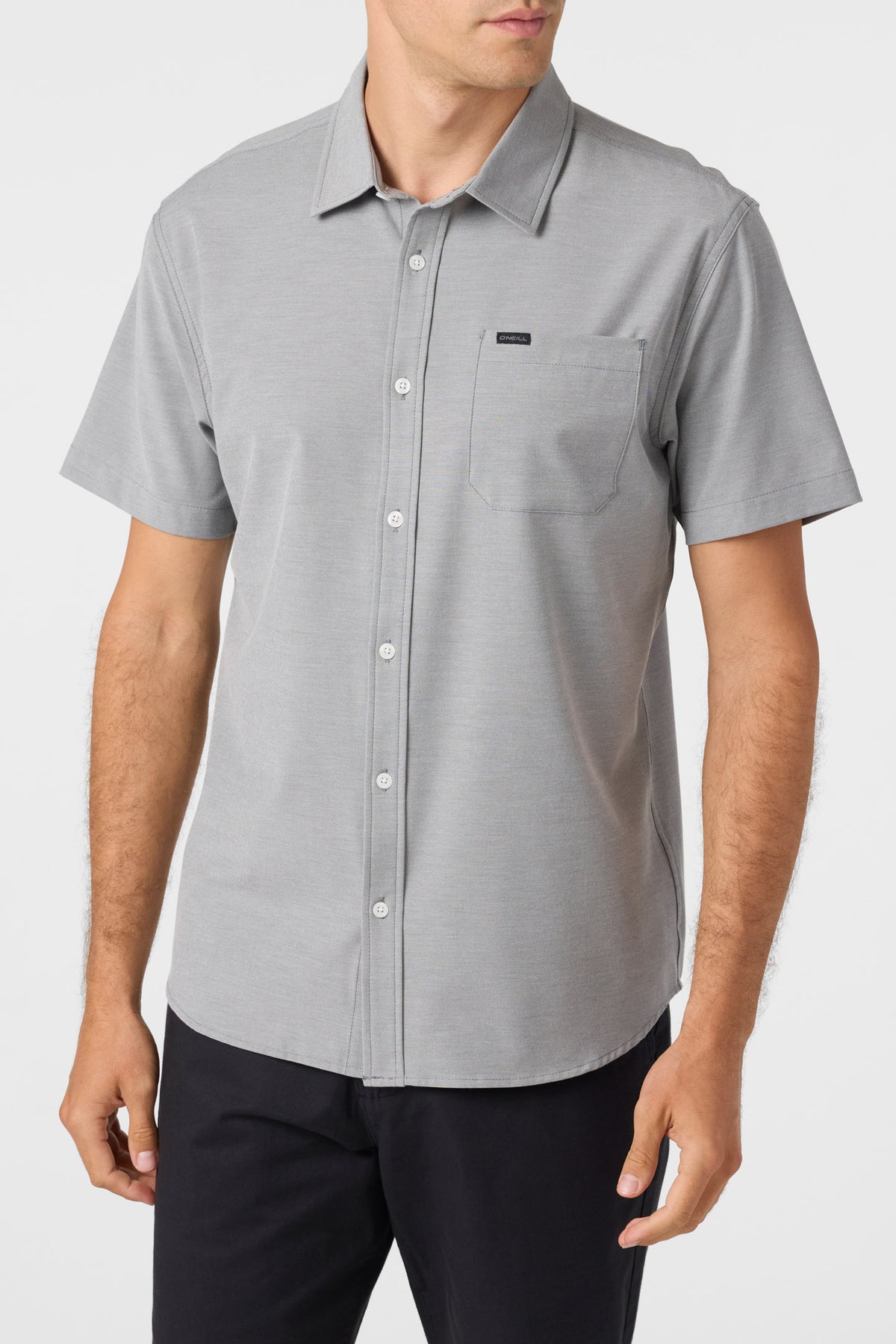 LIGHT CHECK HYBRID WOVEN TEE