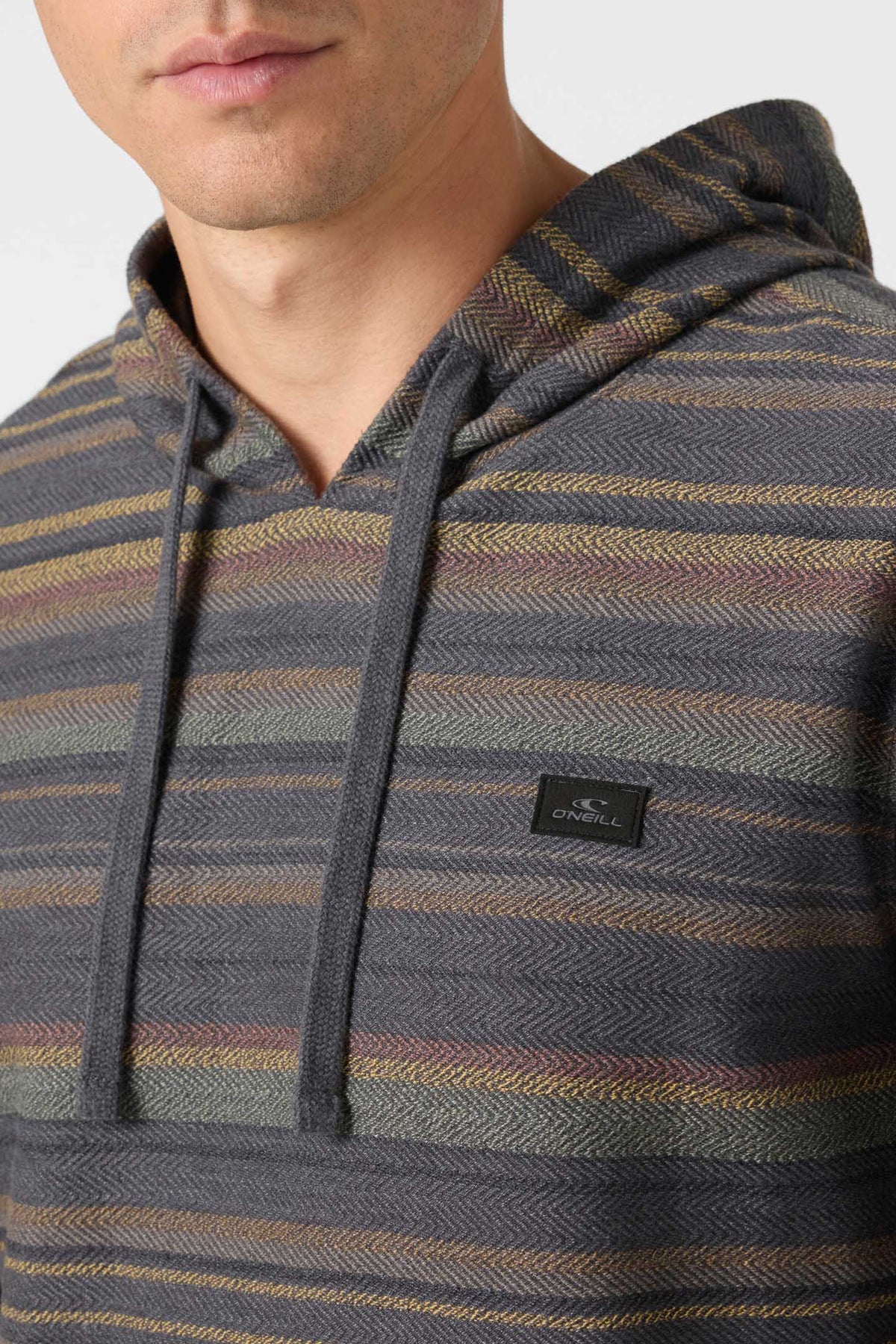 BAVARO STRIPE PULLOVER HOODY