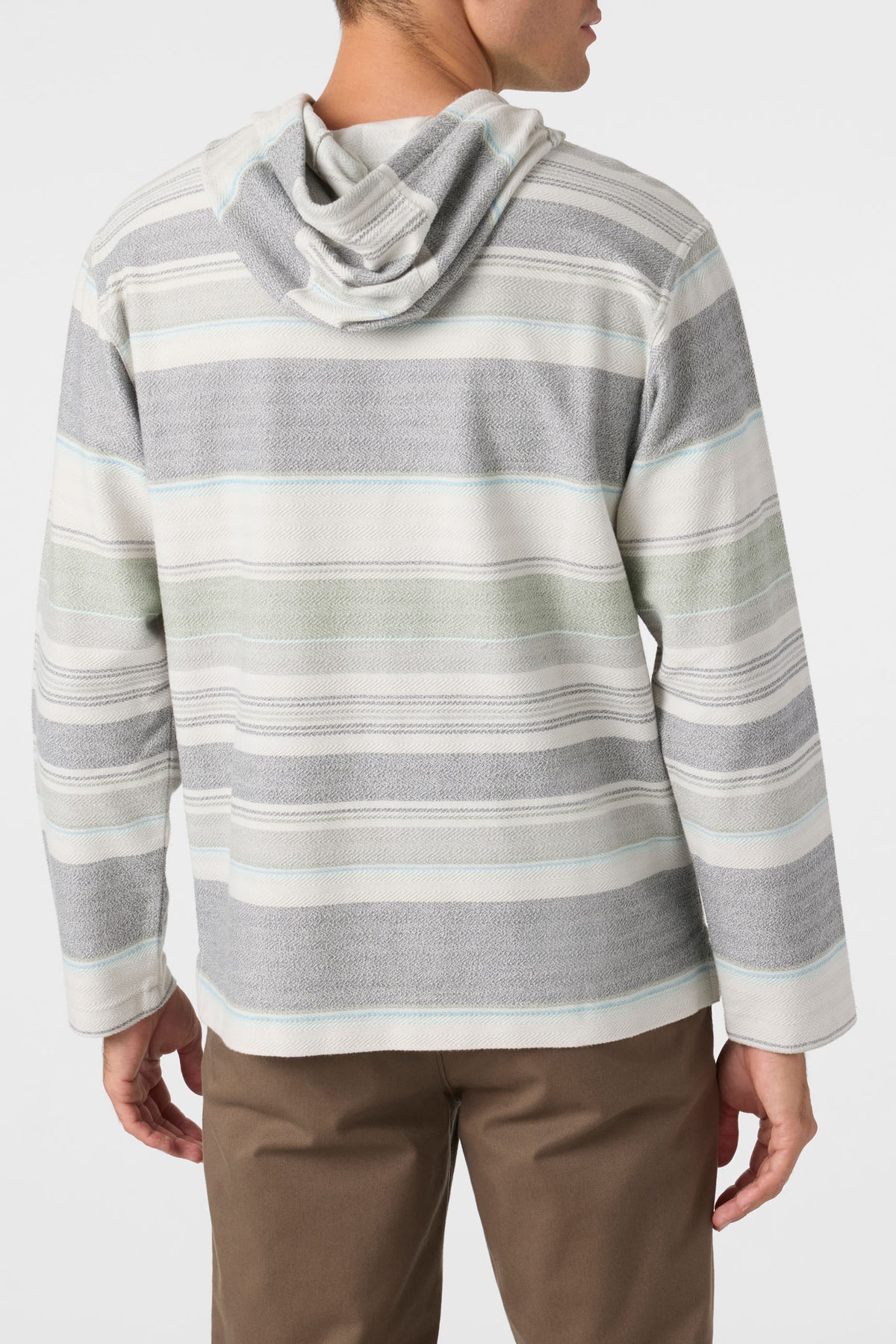 BAVARO STRIPE PONCHO HOODY