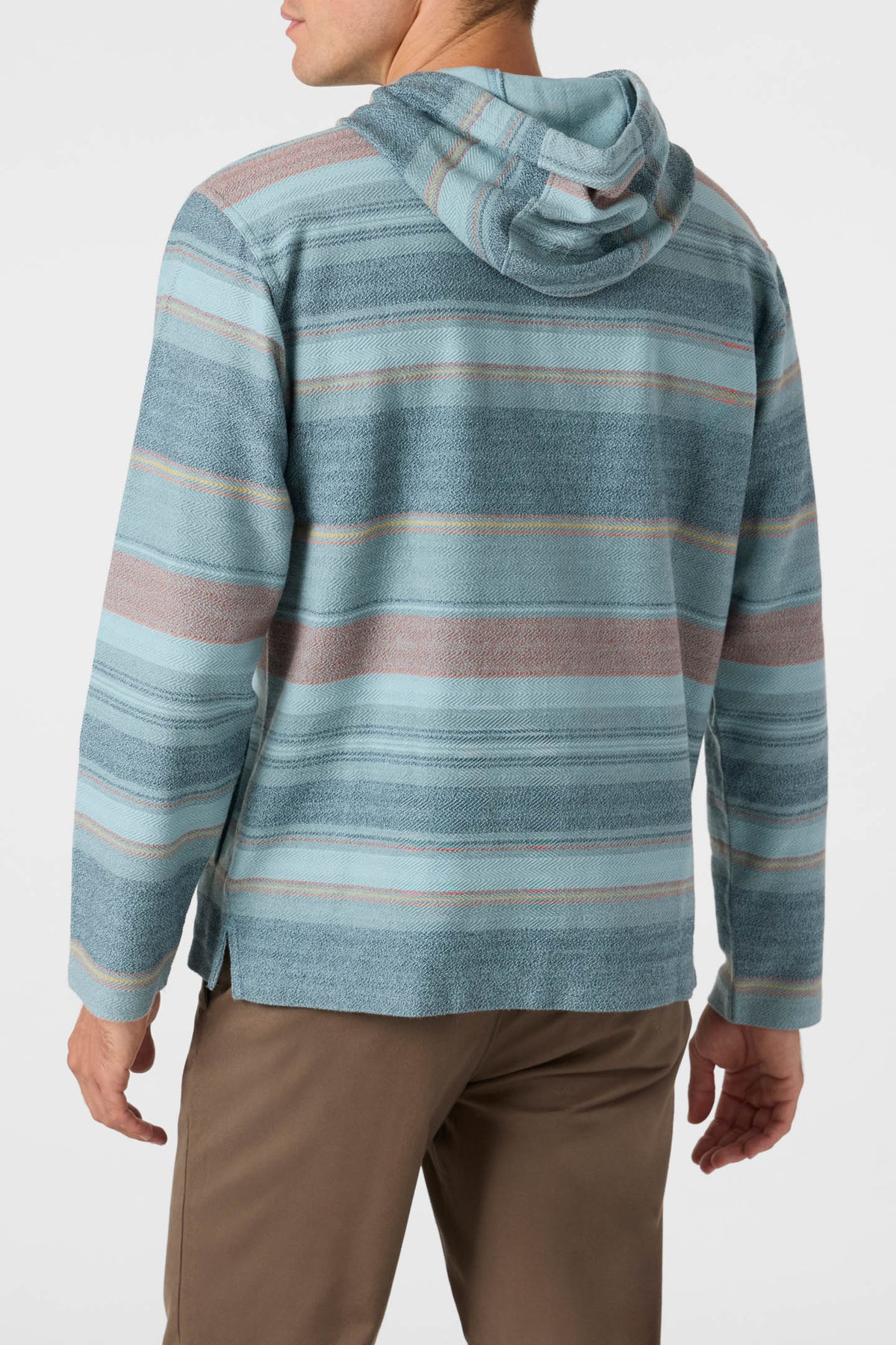 BAVARO STRIPE PONCHO HOODY
