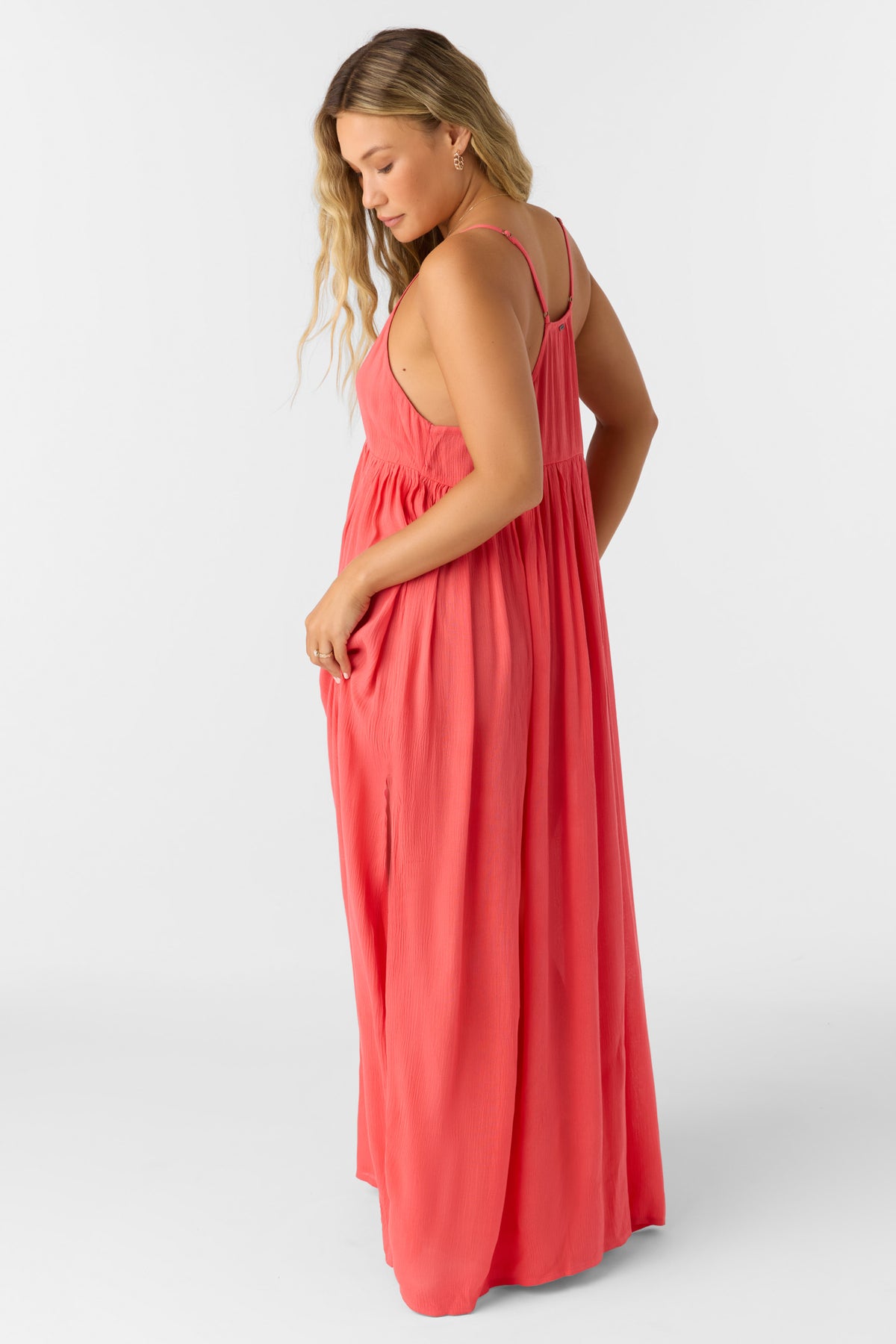 SALTWATER SOLIDS MEL MAXI DRESS