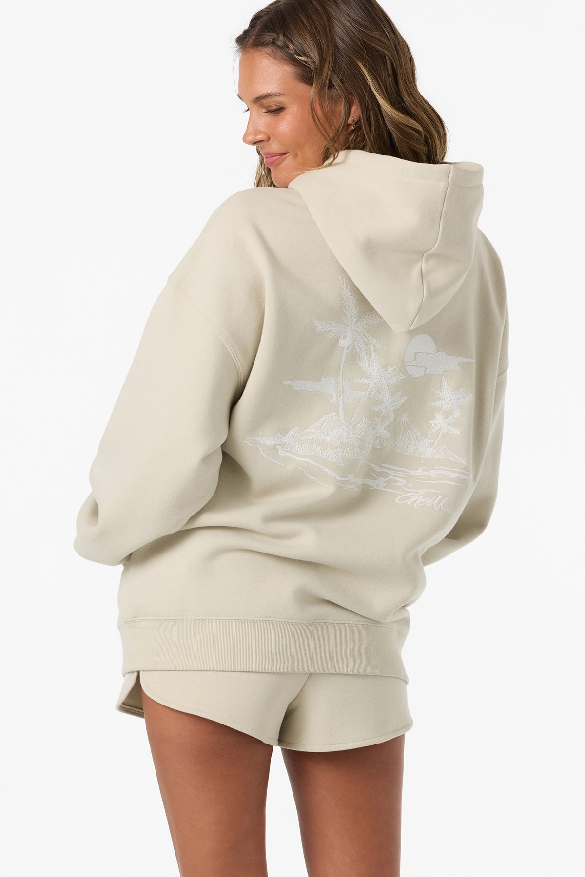 TROPIC MELT OVERSIZE HOODIE