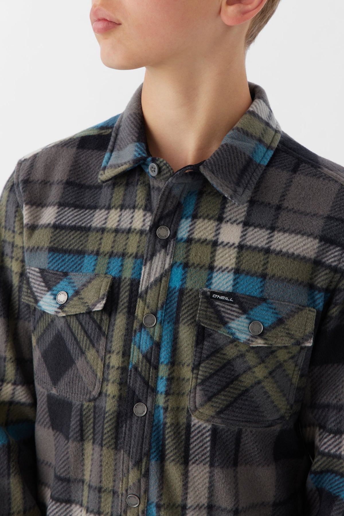 GLACIER PLAID SUPERFLEECE