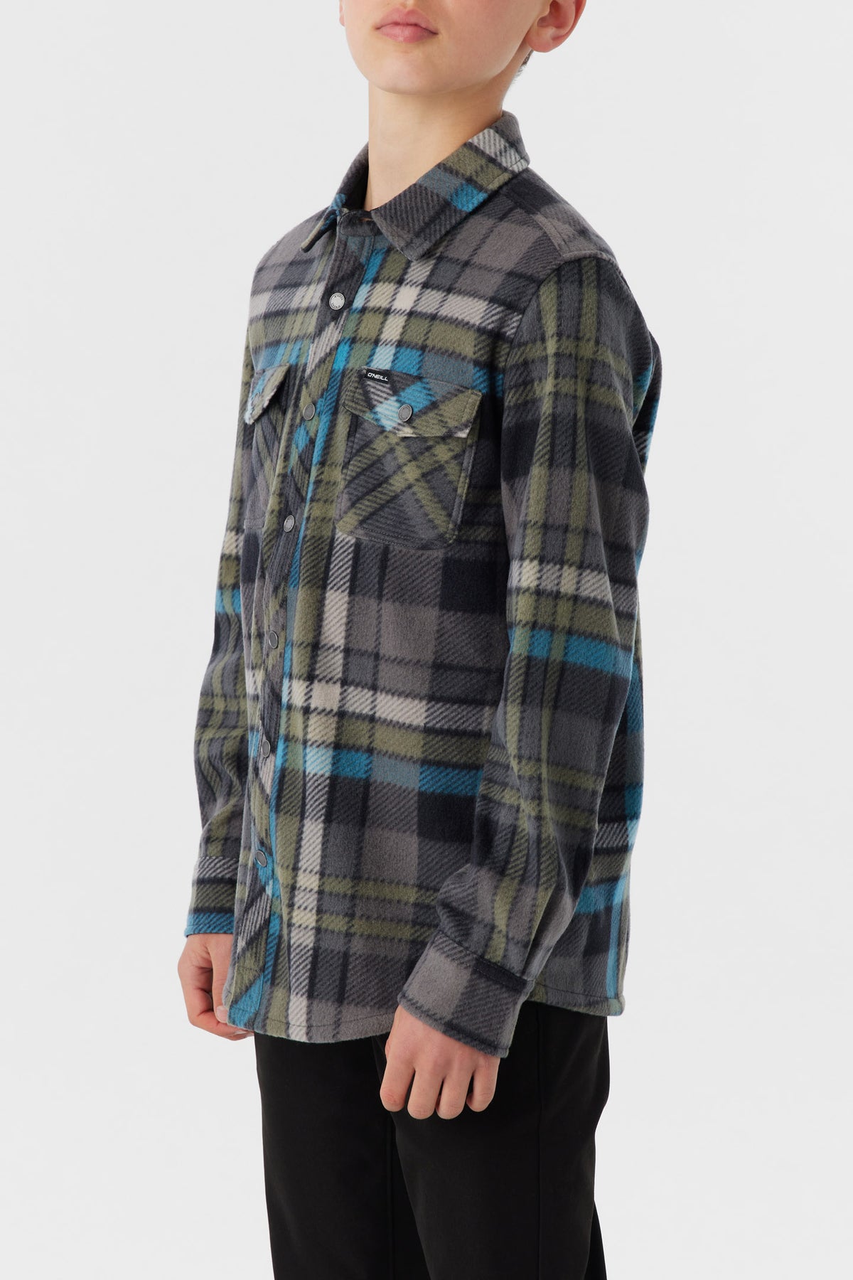GLACIER PLAID SUPERFLEECE