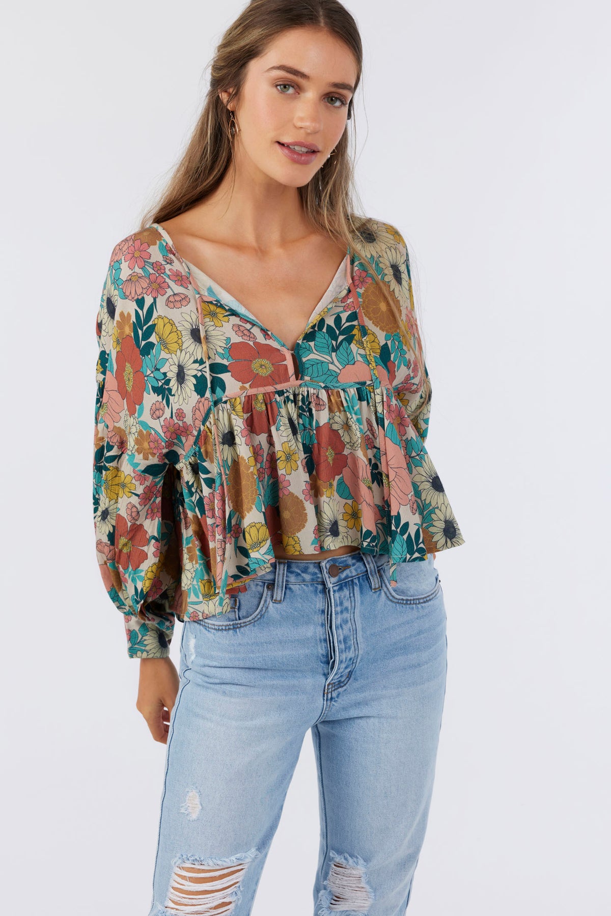 JUNIE WOVEN TOP