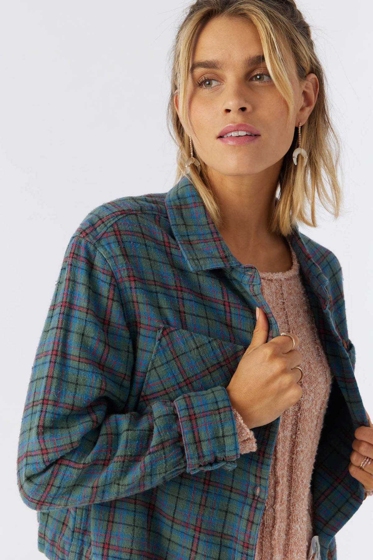 PIPPA CROP FLANNEL