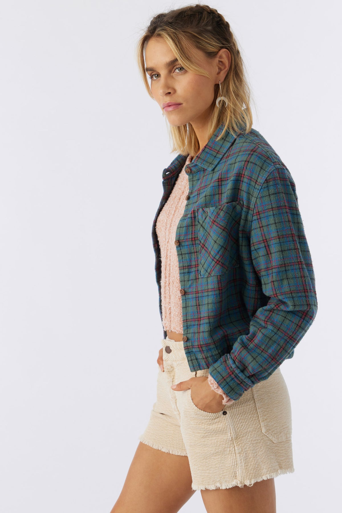 PIPPA CROP FLANNEL