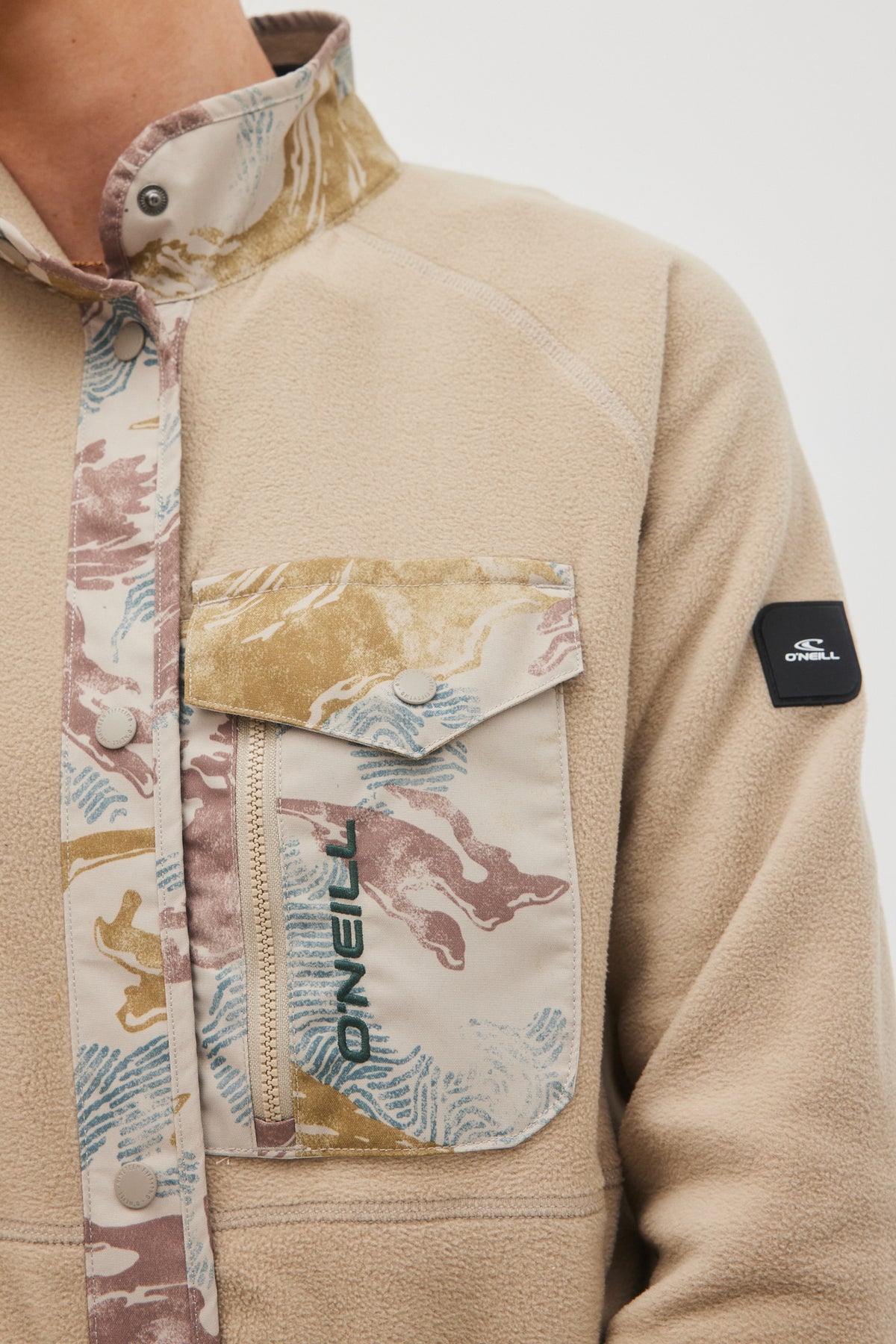 UTILITY BUTTON FLEECE