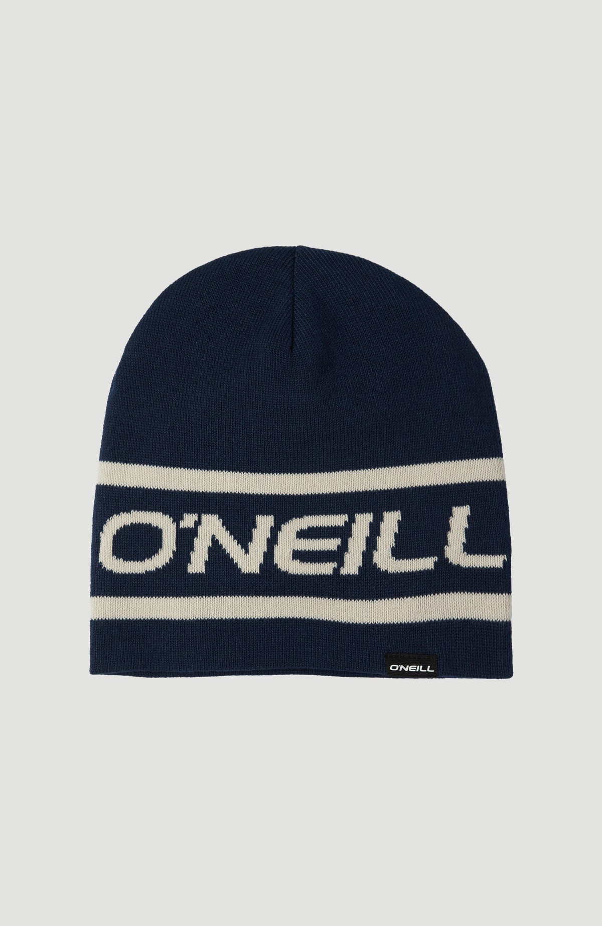 O'Neill Mens Reversible Logo Beanie in Ink Blue