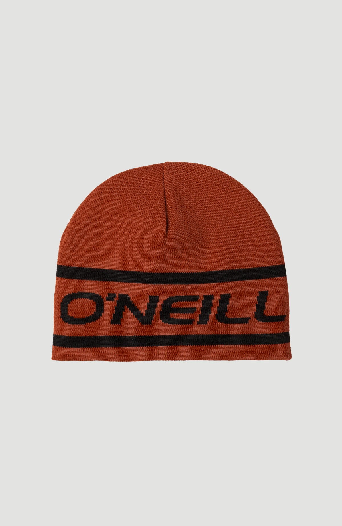 O'Neill Boys Reversible Logo Beanie in Rooibos Red