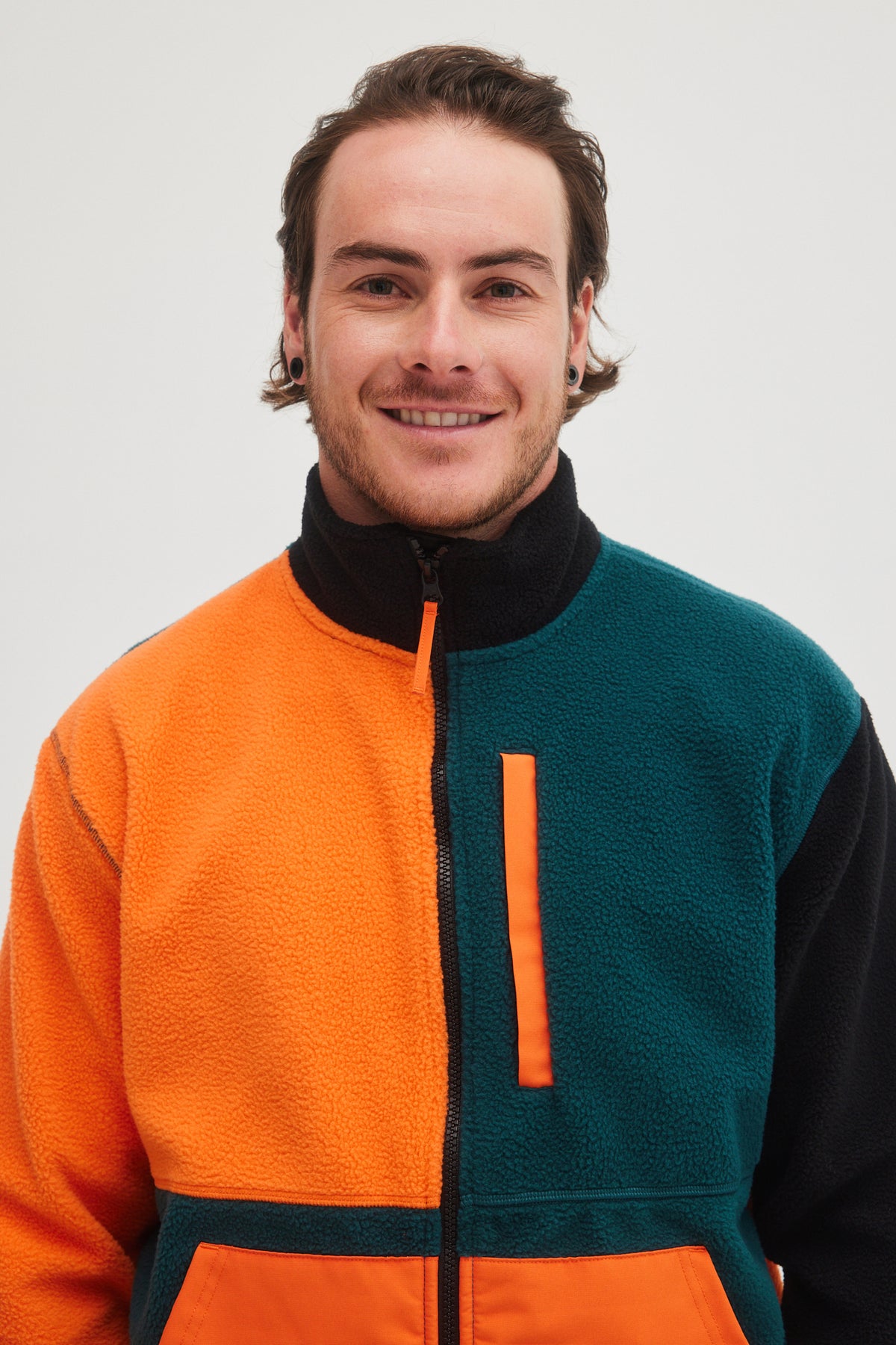 PROGRESSIVE COLOURBLOCK FLEECE