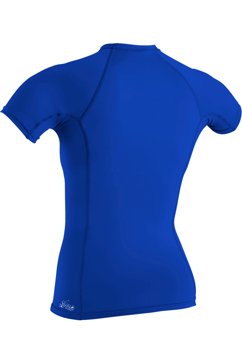 WOMEN'S BASIC 50+ S/S RASH GUARD